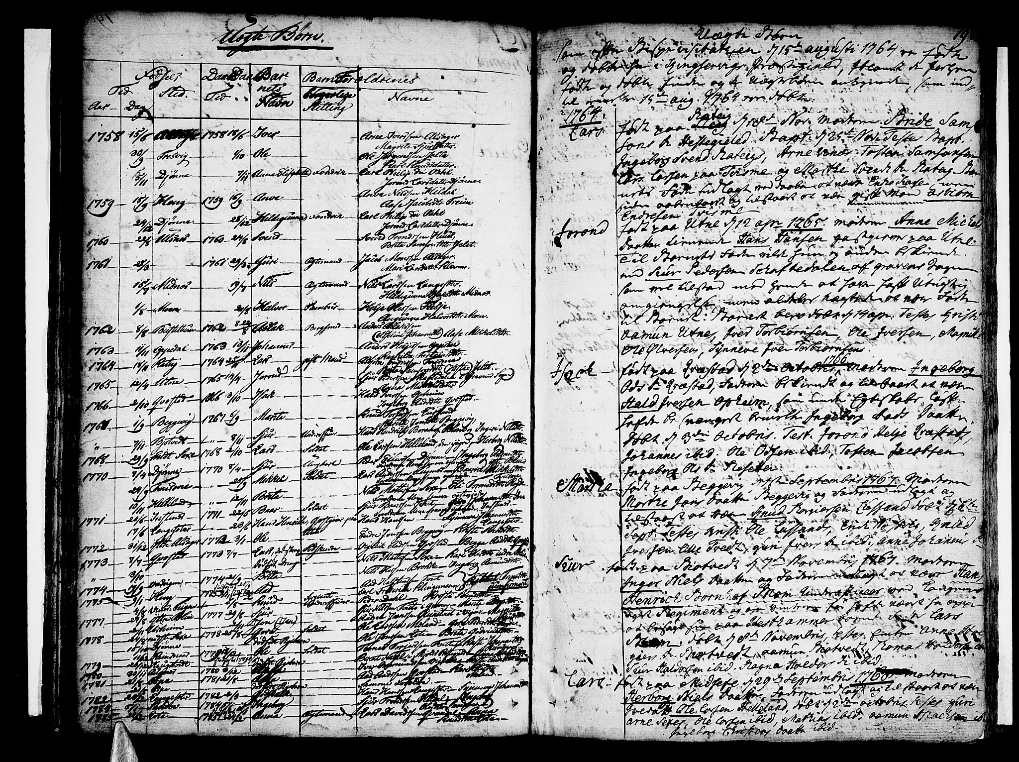 Ullensvang sokneprestembete, SAB/A-78701/H/Haa: Parish register (official) no. A 6 /1, 1758-1788, p. 197