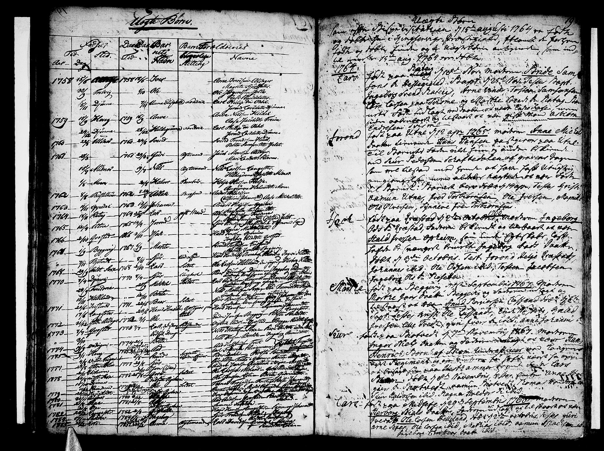 Ullensvang sokneprestembete, AV/SAB-A-78701/H/Haa: Parish register (official) no. A 6 /1, 1758-1788, p. 197