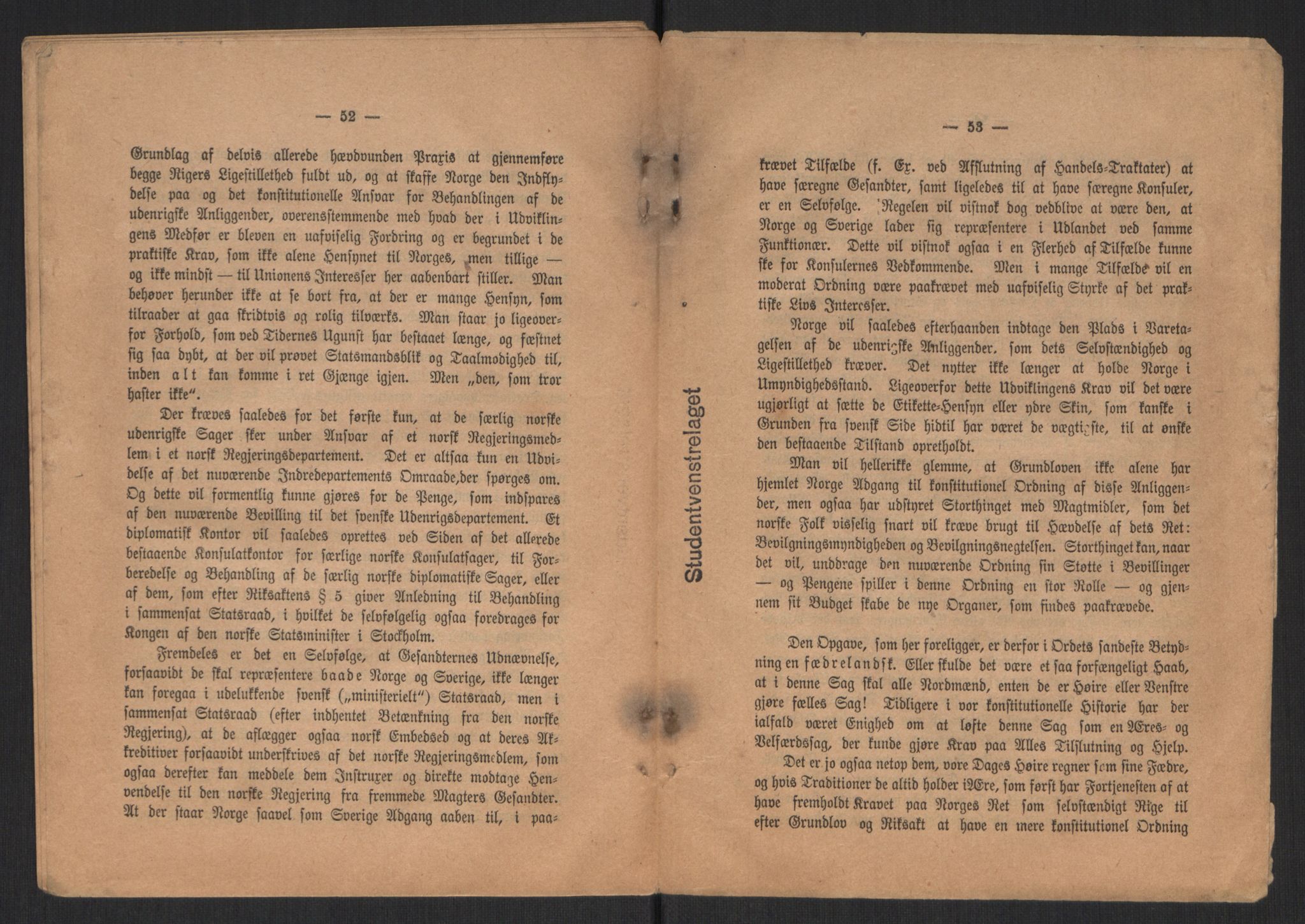 Venstres Hovedorganisasjon, RA/PA-0876/X/L0001: De eldste skrifter, 1860-1936, p. 591