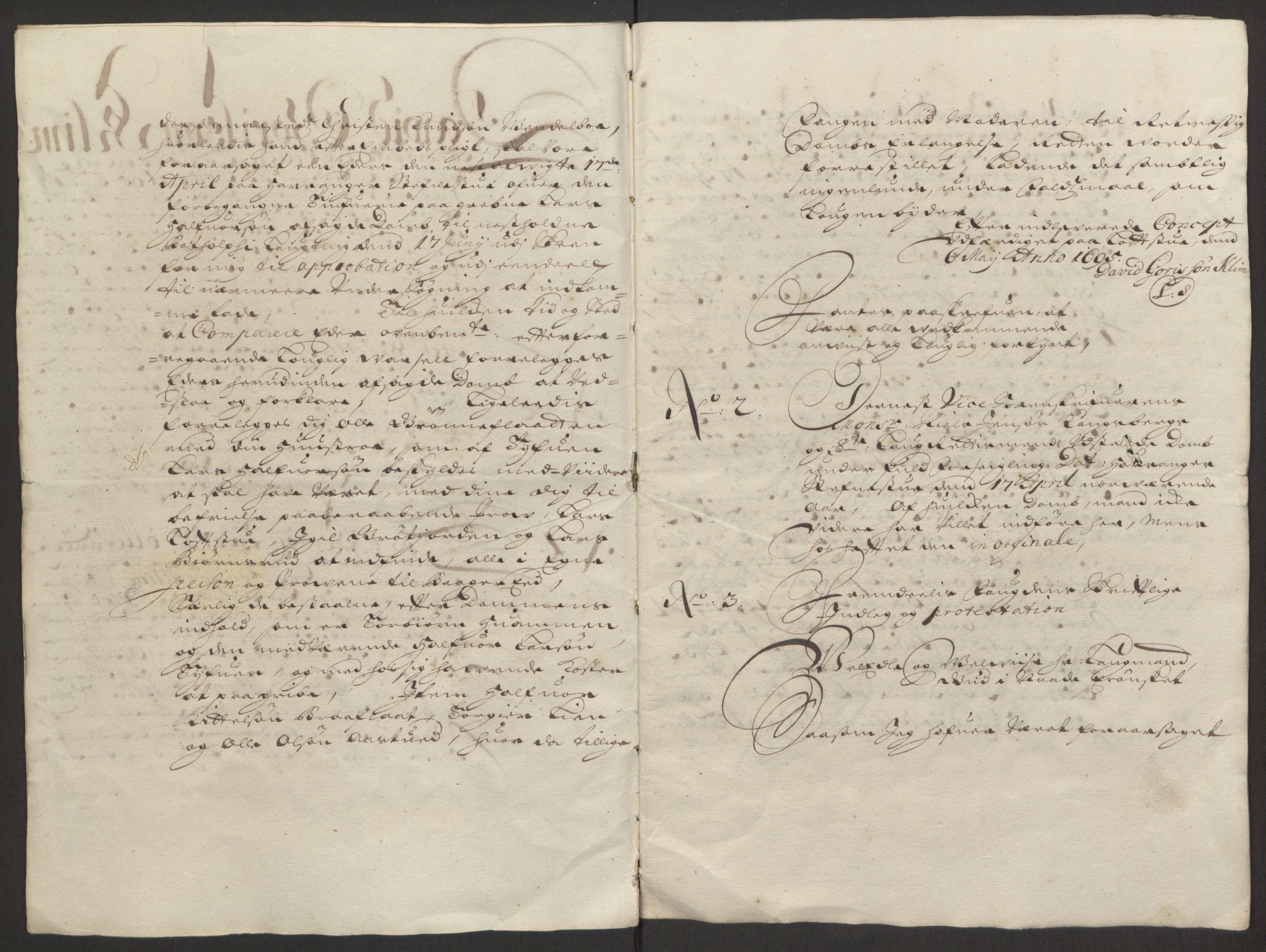 Rentekammeret inntil 1814, Reviderte regnskaper, Fogderegnskap, AV/RA-EA-4092/R24/L1575: Fogderegnskap Numedal og Sandsvær, 1692-1695, p. 499