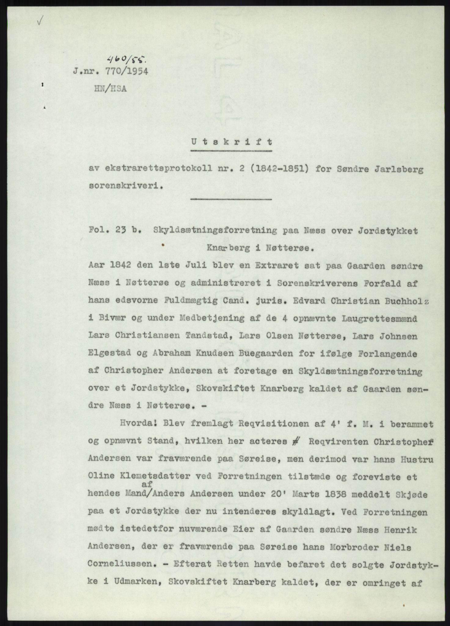 Statsarkivet i Kongsberg, SAKO/A-0001, 1944-1954, p. 393