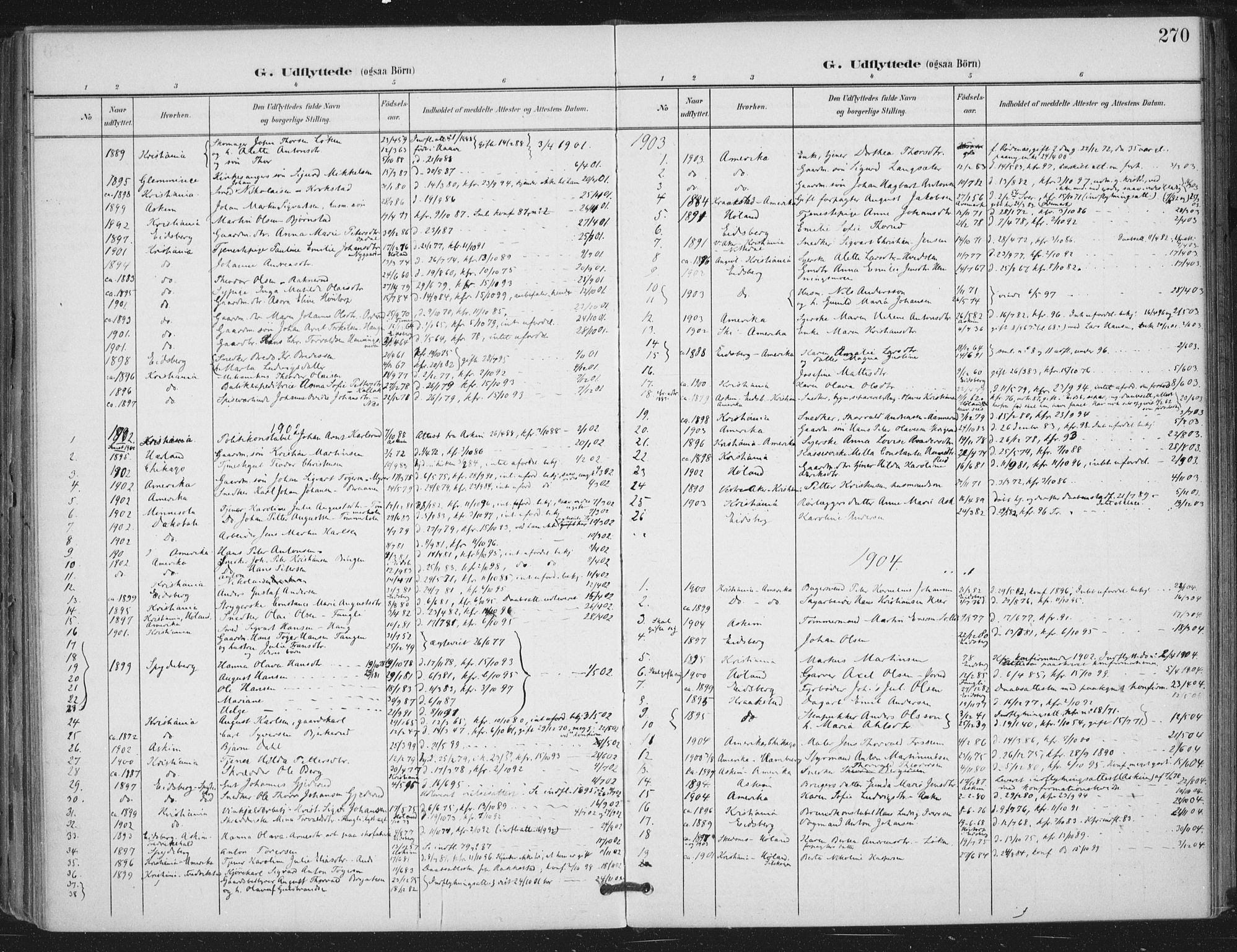 Trøgstad prestekontor Kirkebøker, AV/SAO-A-10925/F/Fa/L0011: Parish register (official) no. I 11, 1899-1919, p. 270