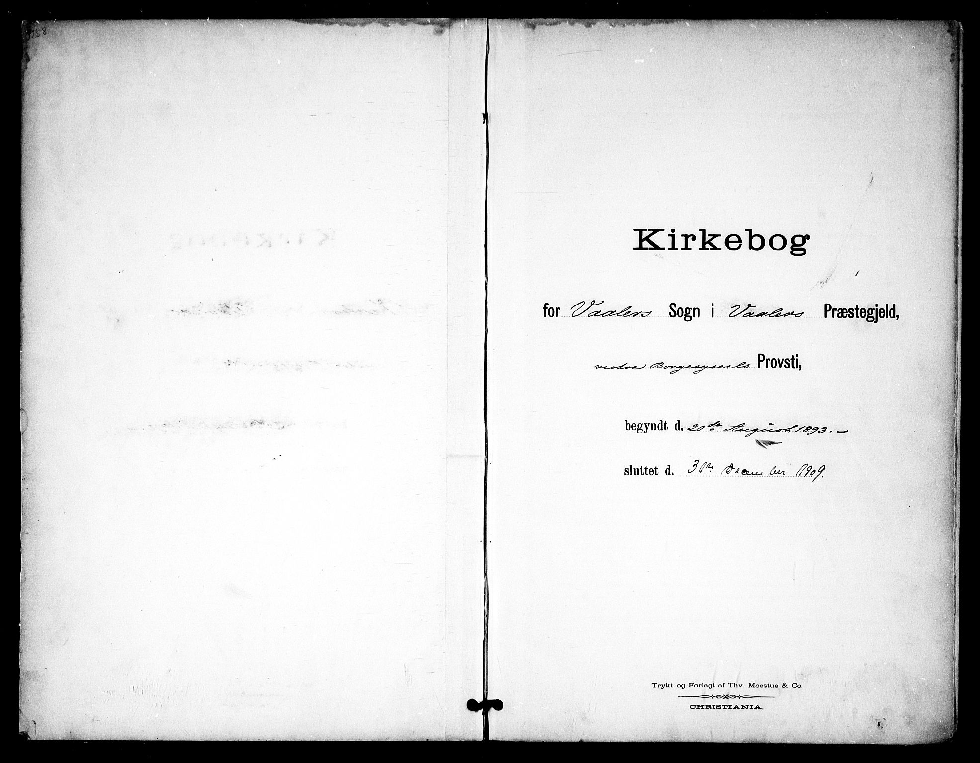 Våler prestekontor Kirkebøker, SAO/A-11083/F/Fa/L0011: Parish register (official) no. I 11, 1893-1909