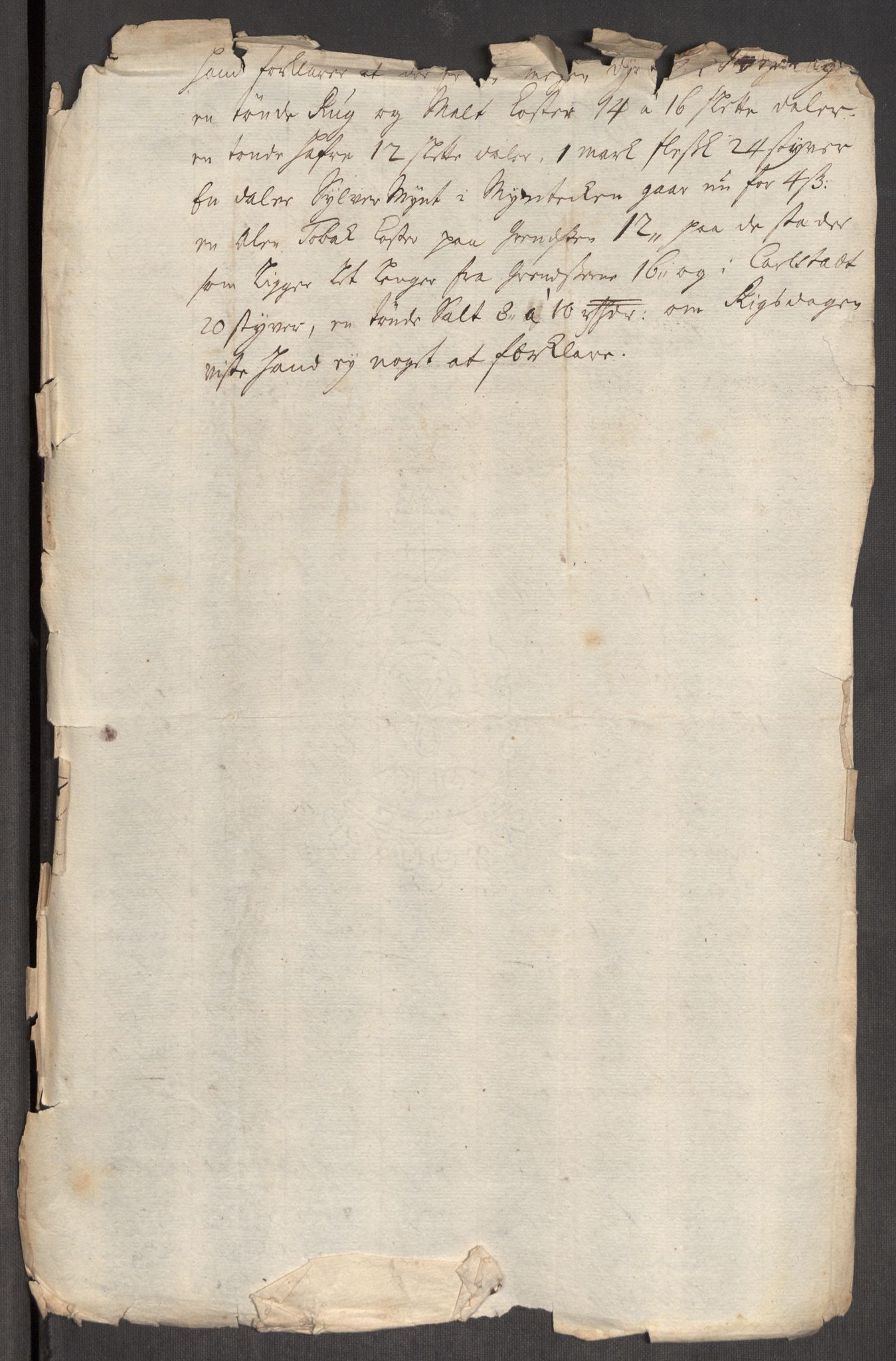 Kommanderende general (KG I) med Det norske krigsdirektorium, AV/RA-EA-5419/E/Eb/L0012: Kunnskap om fienden, kronologisk ordnet, 1718-1719, p. 736