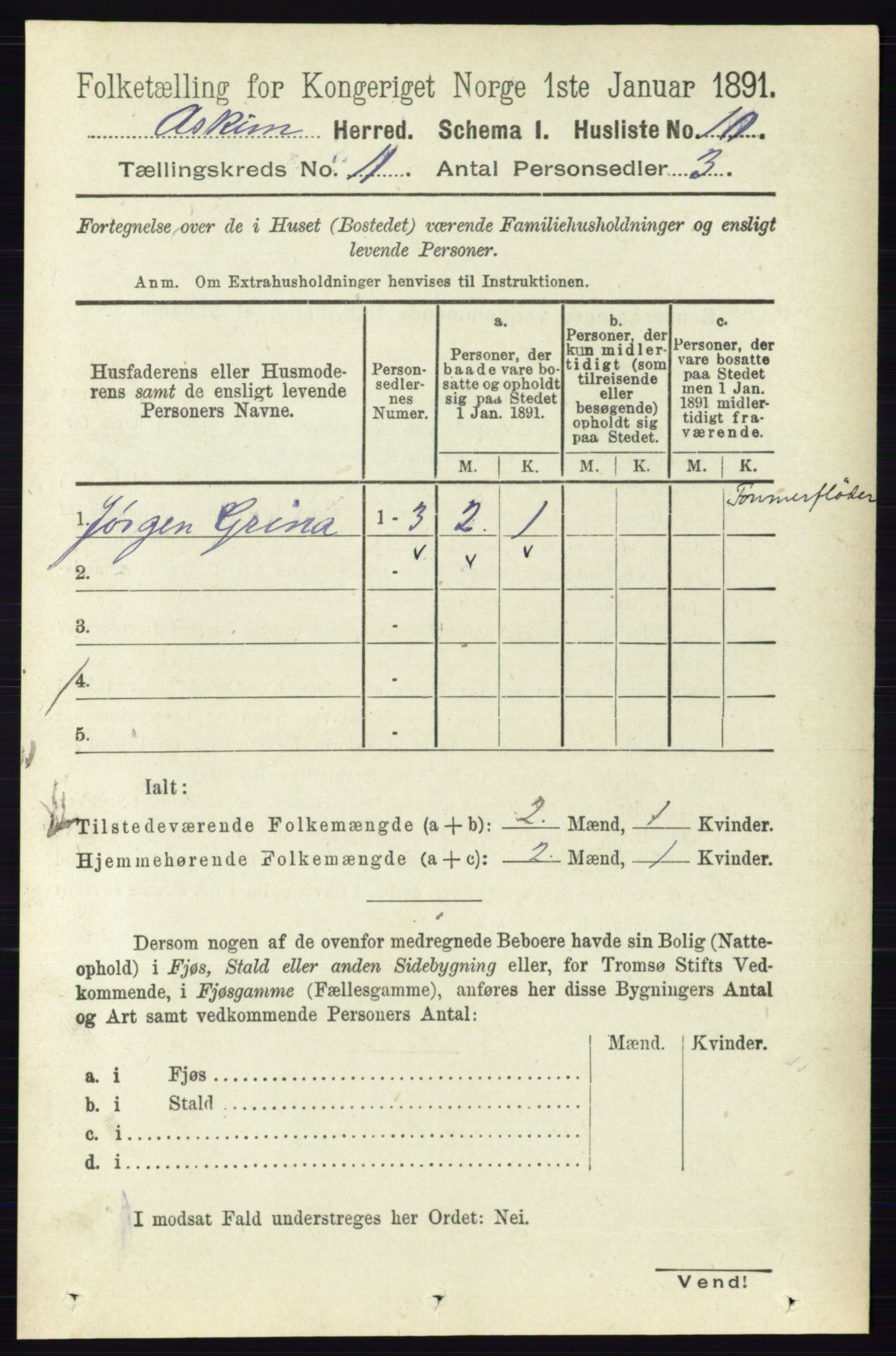 RA, 1891 census for 0124 Askim, 1891, p. 1719