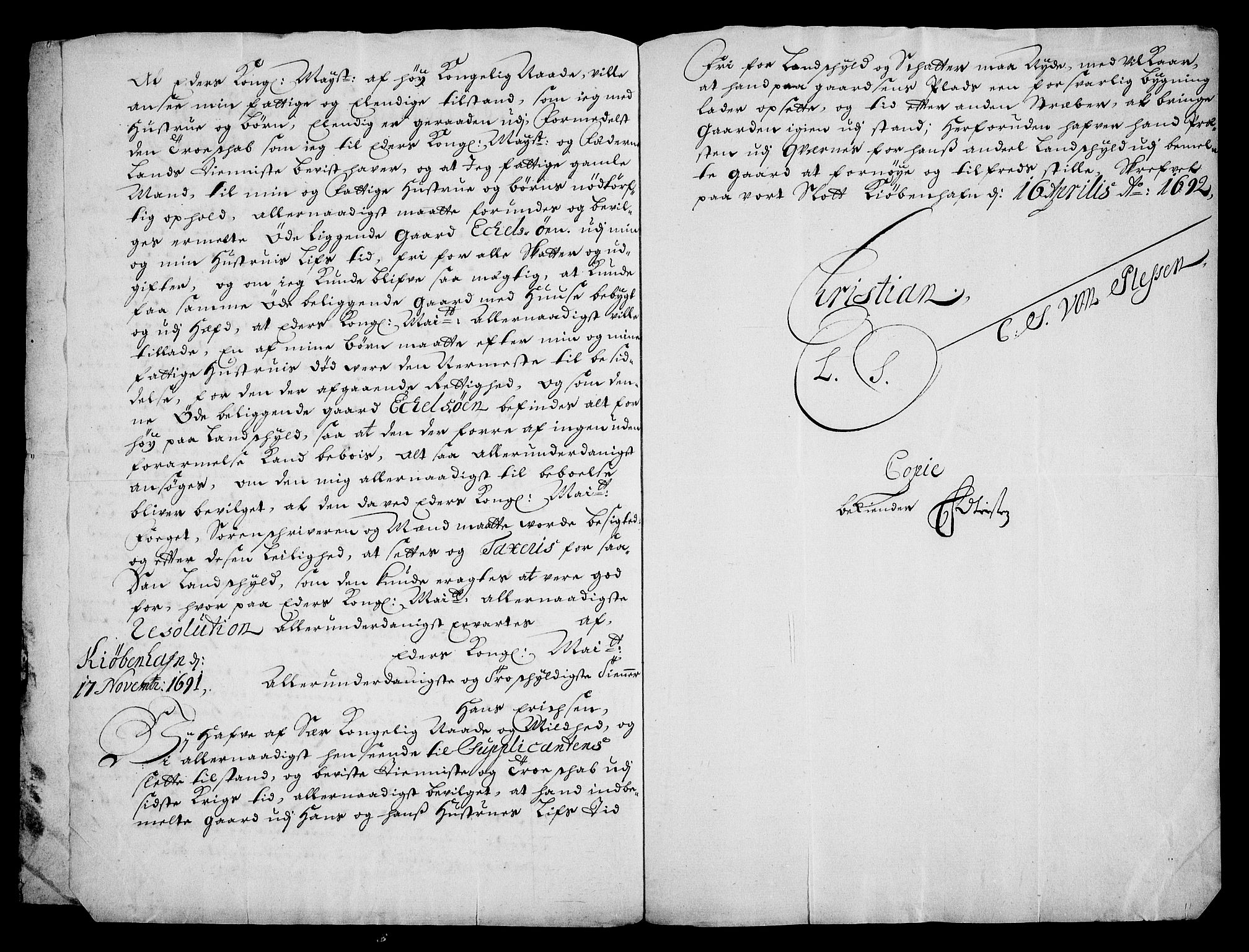 Rentekammeret inntil 1814, Realistisk ordnet avdeling, RA/EA-4070/On/L0013: [Jj 14]: Forskjellige dokumenter om krongodset i Norge, 1672-1722, p. 159