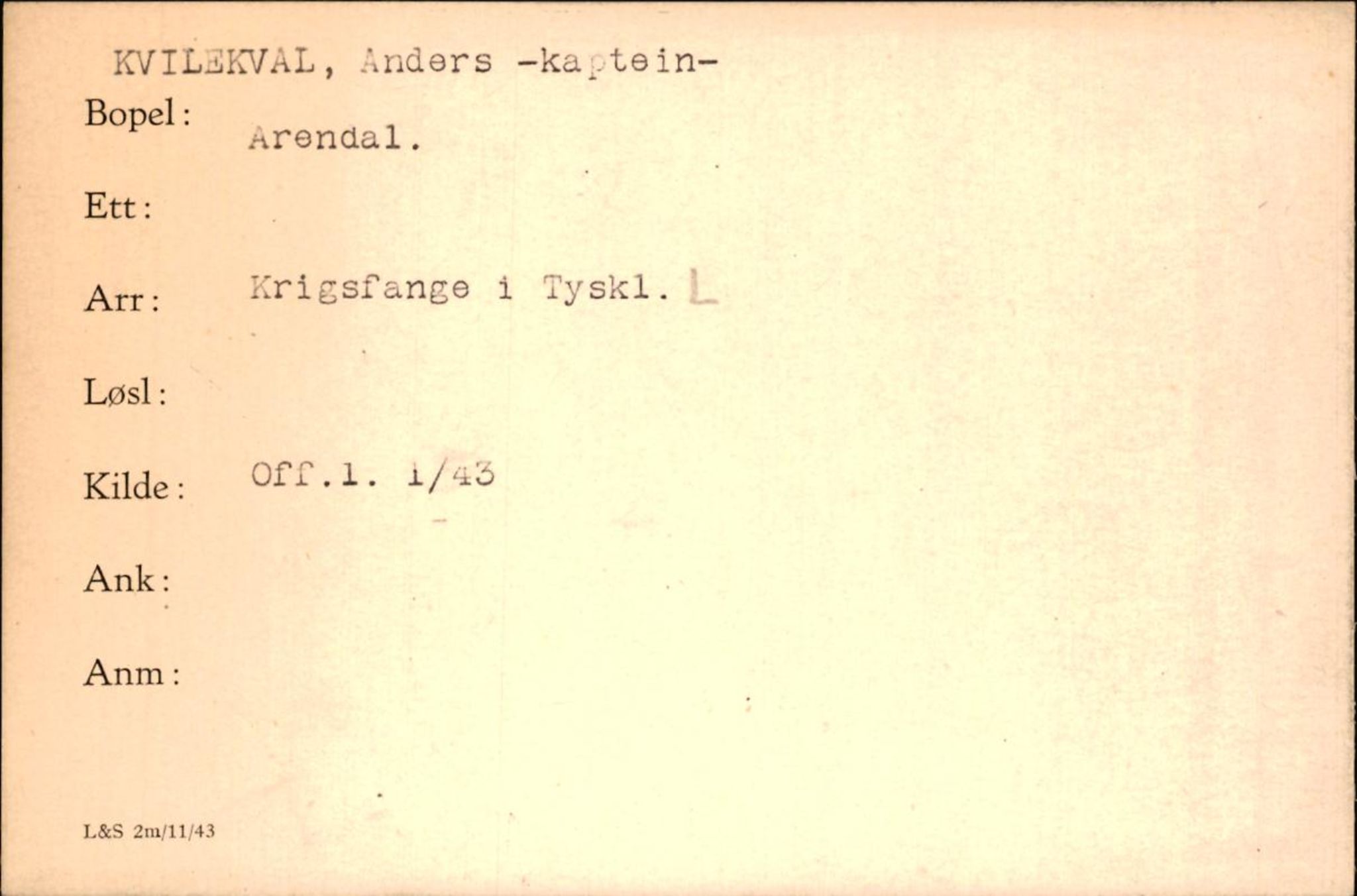 Forsvaret, Forsvarets krigshistoriske avdeling, AV/RA-RAFA-2017/Y/Yf/L0200: II-C-11-2102  -  Norske krigsfanger i Tyskland, 1940-1945, p. 620