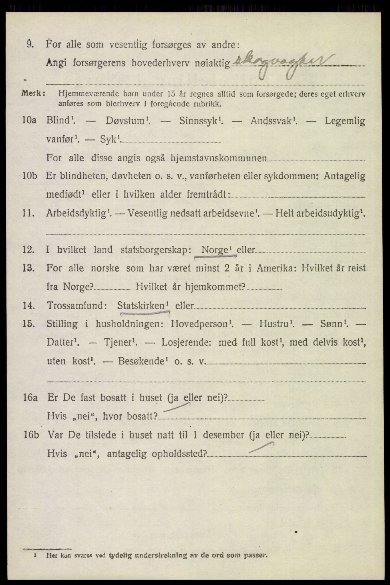 SAH, 1920 census for Brandval, 1920, p. 8847