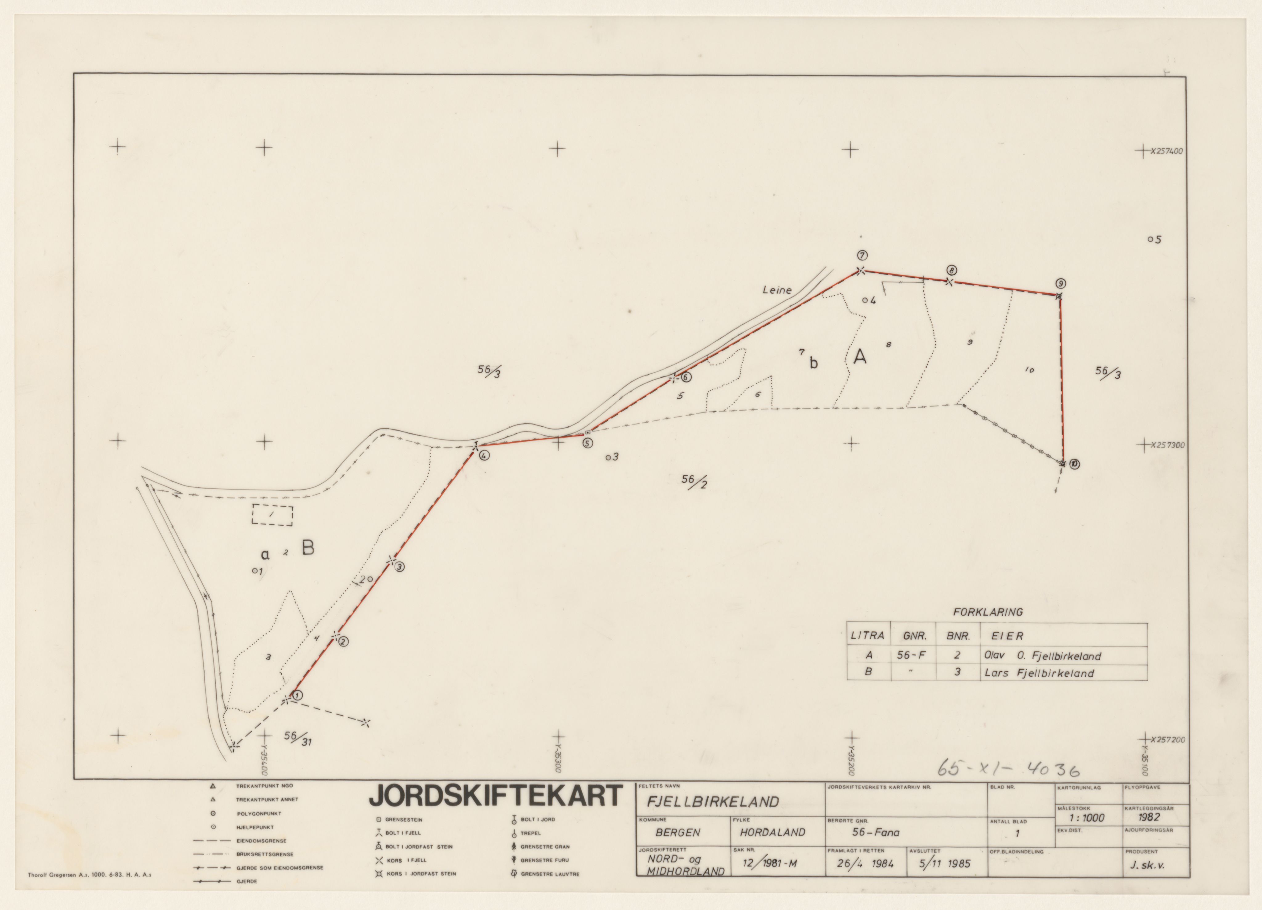 Jordskifteverkets kartarkiv, RA/S-3929/T, 1859-1988, p. 4611