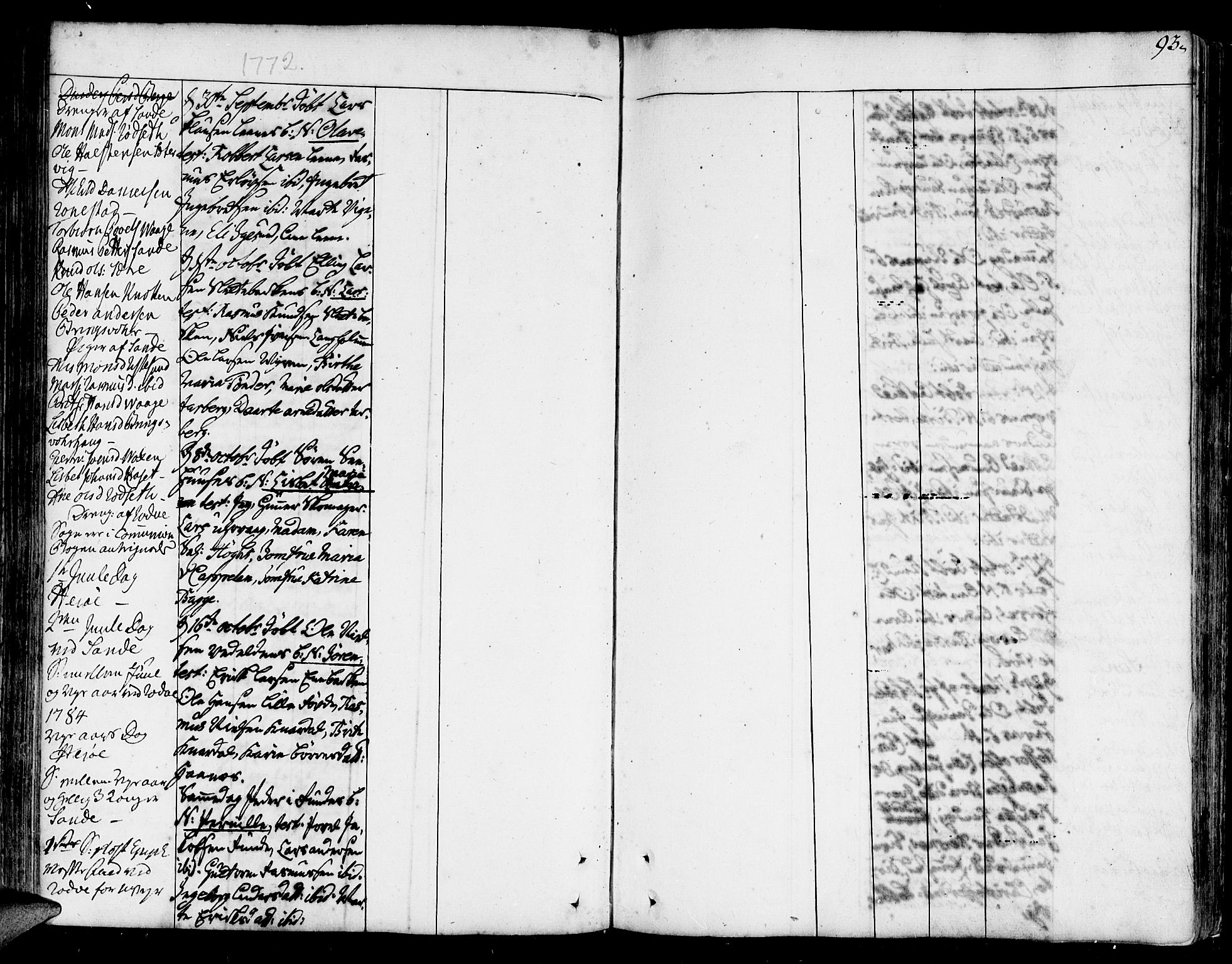 Ministerialprotokoller, klokkerbøker og fødselsregistre - Møre og Romsdal, SAT/A-1454/507/L0067: Parish register (official) no. 507A02, 1767-1788, p. 93