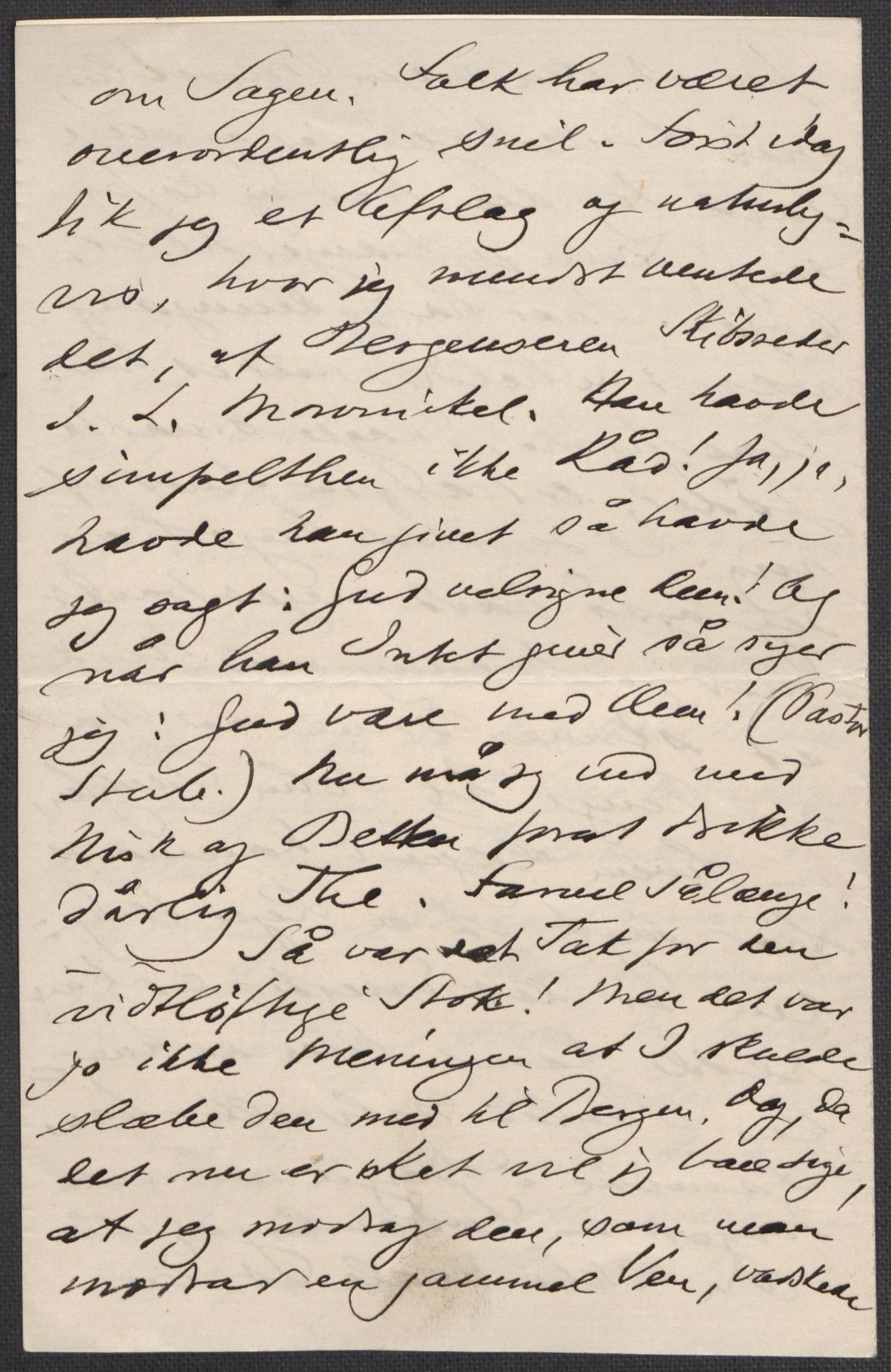 Beyer, Frants, AV/RA-PA-0132/F/L0001: Brev fra Edvard Grieg til Frantz Beyer og "En del optegnelser som kan tjene til kommentar til brevene" av Marie Beyer, 1872-1907, p. 863