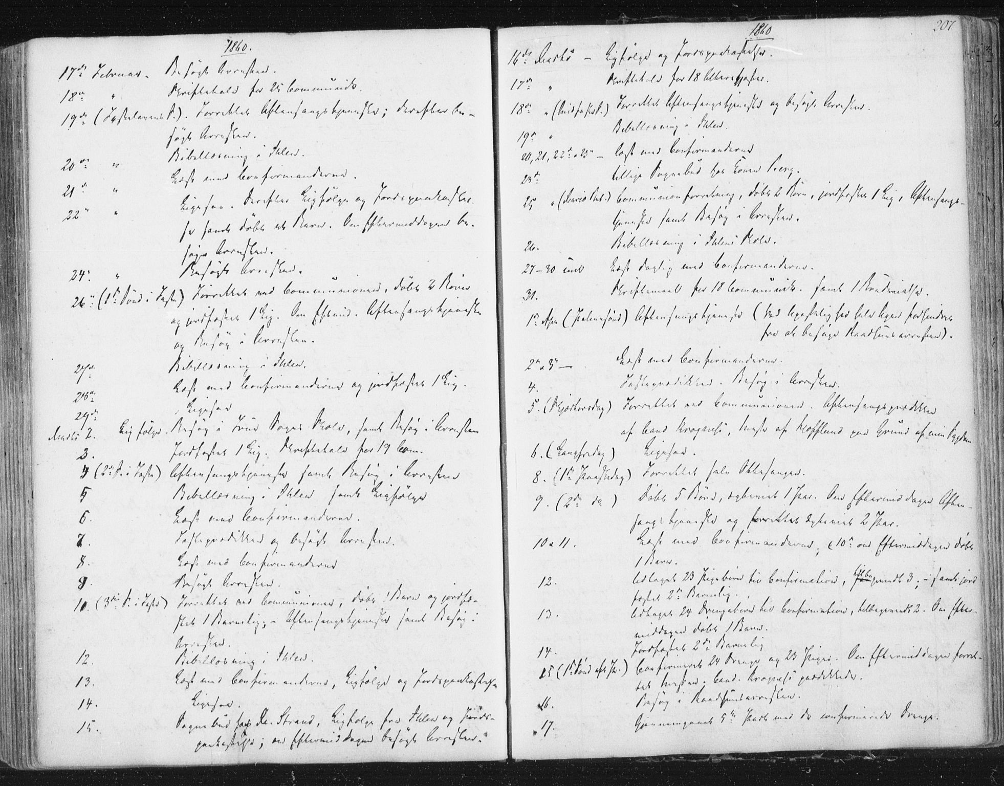 Ministerialprotokoller, klokkerbøker og fødselsregistre - Sør-Trøndelag, SAT/A-1456/602/L0127: Curate's parish register no. 602B01, 1821-1875, p. 207