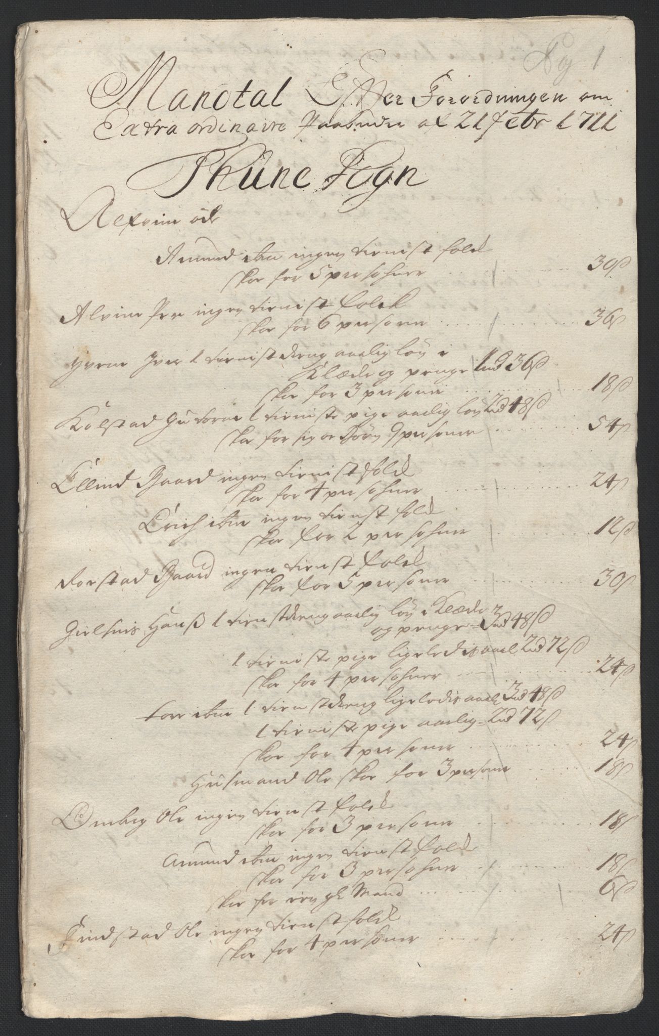 Rentekammeret inntil 1814, Reviderte regnskaper, Fogderegnskap, RA/EA-4092/R04/L0136: Fogderegnskap Moss, Onsøy, Tune, Veme og Åbygge, 1711, p. 367