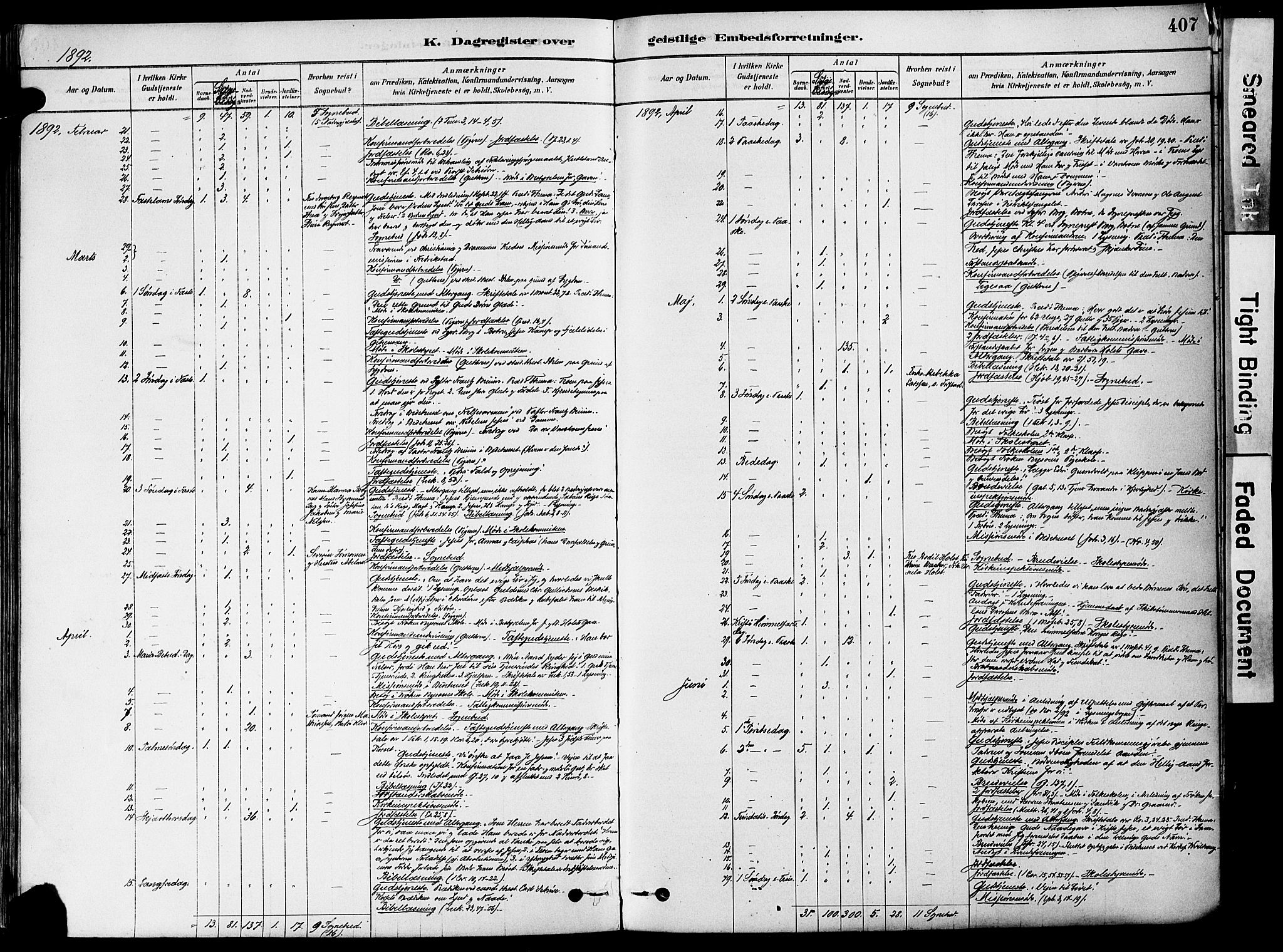 Holmestrand kirkebøker, AV/SAKO-A-346/F/Fa/L0004: Parish register (official) no. 4, 1880-1901, p. 407