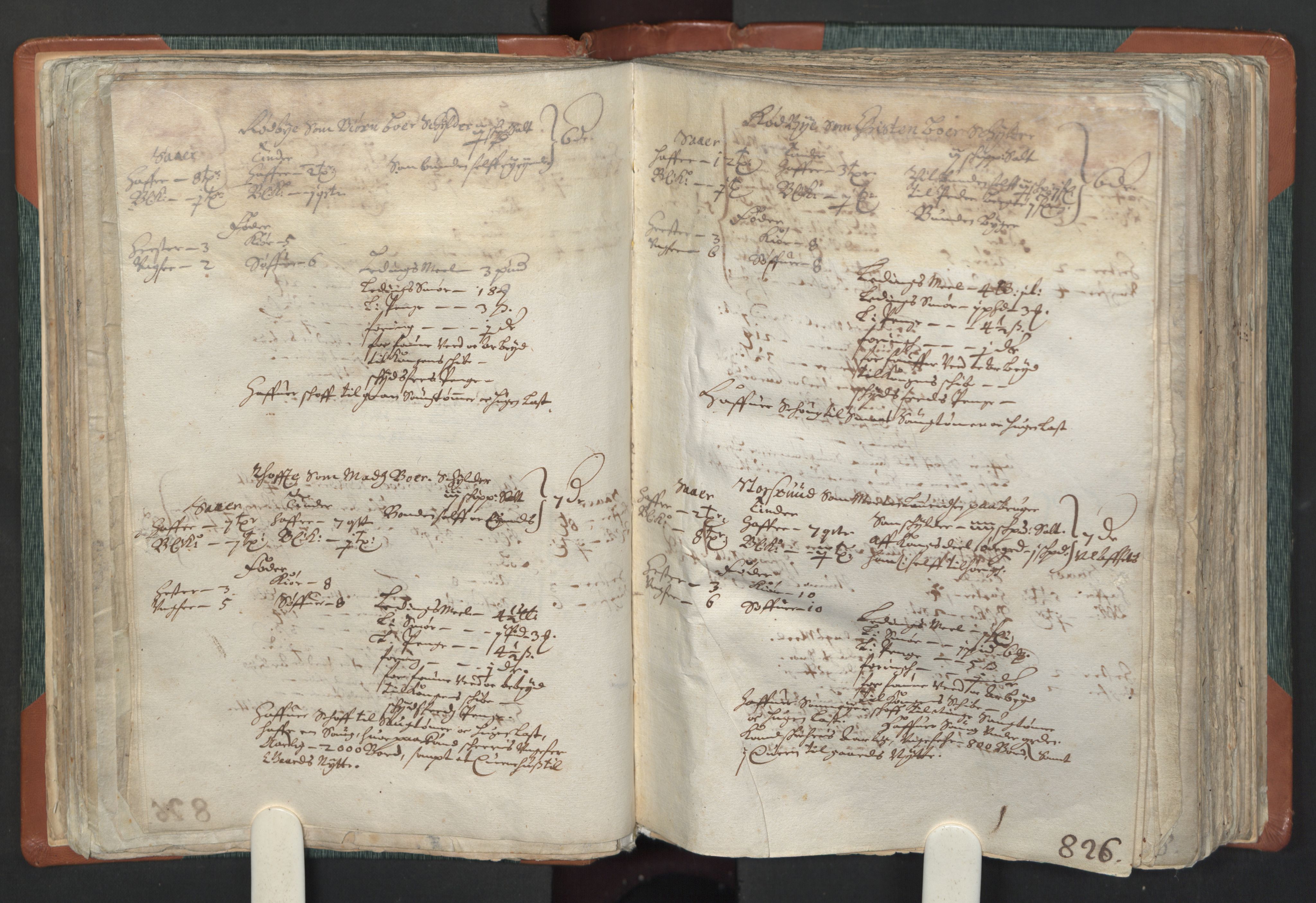 Rentekammeret inntil 1814, Realistisk ordnet avdeling, AV/RA-EA-4070/L/L0006: Kristiania lagdømme. Alminnelig jordebok med skatteligning for Lier, Hurum, Røyken, Ringerike og Nes i Hallingdal, samt Hadeland., 1661, p. 825b-826a