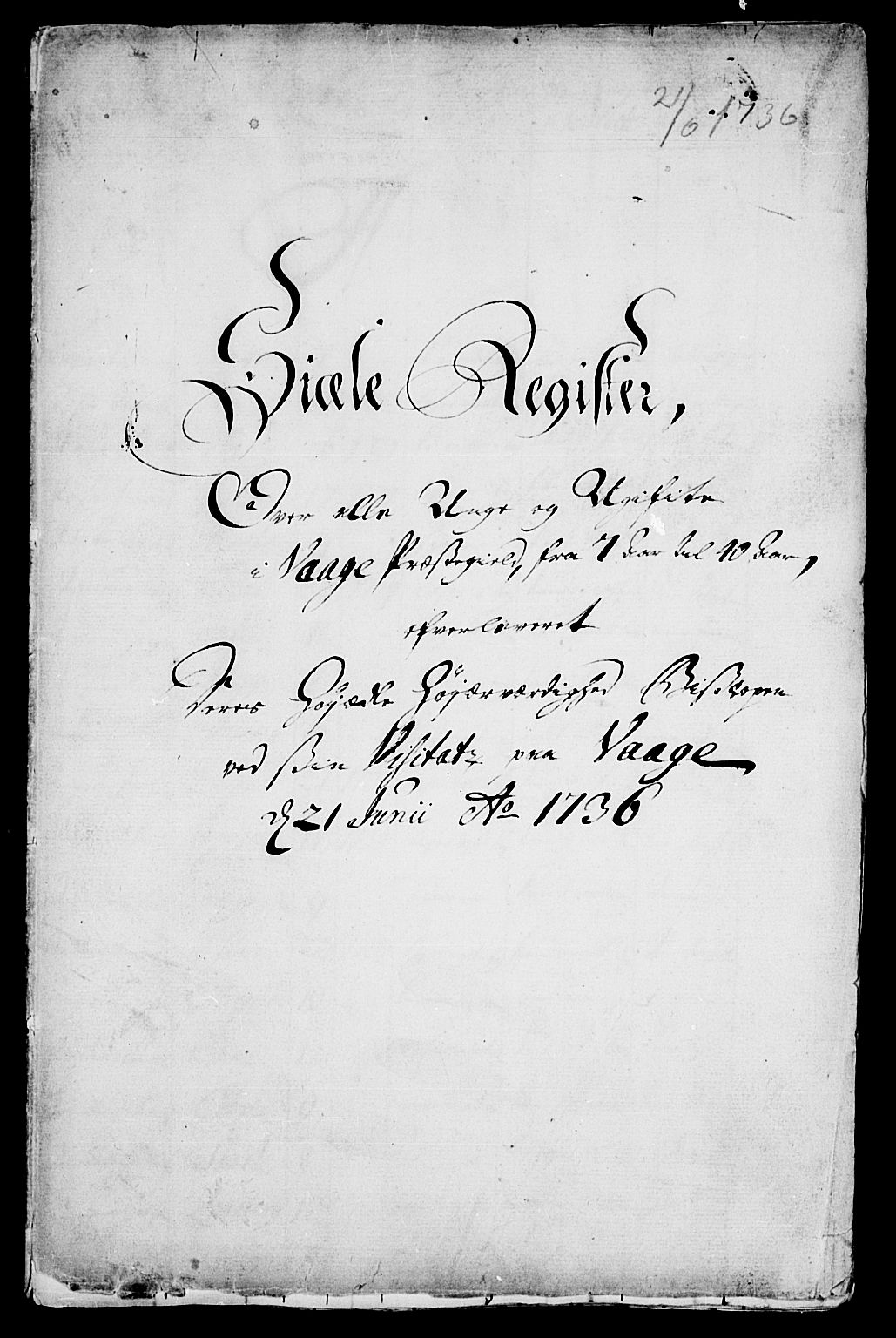 Vågå prestekontor, AV/SAH-PREST-076/H/Ha/Haa/L0001: Parish register (official) no. 1, 1739-1810