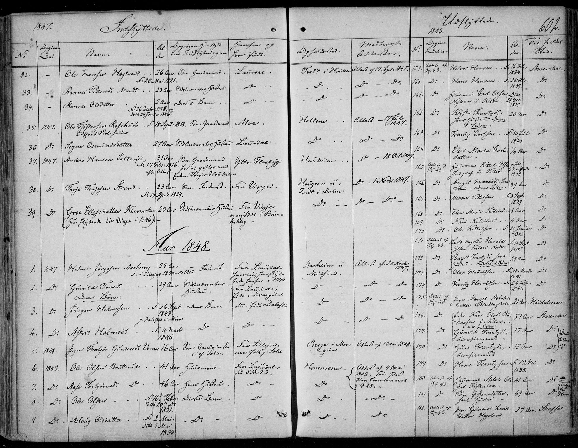 Kviteseid kirkebøker, SAKO/A-276/F/Fa/L0006: Parish register (official) no. I 6, 1836-1858, p. 602