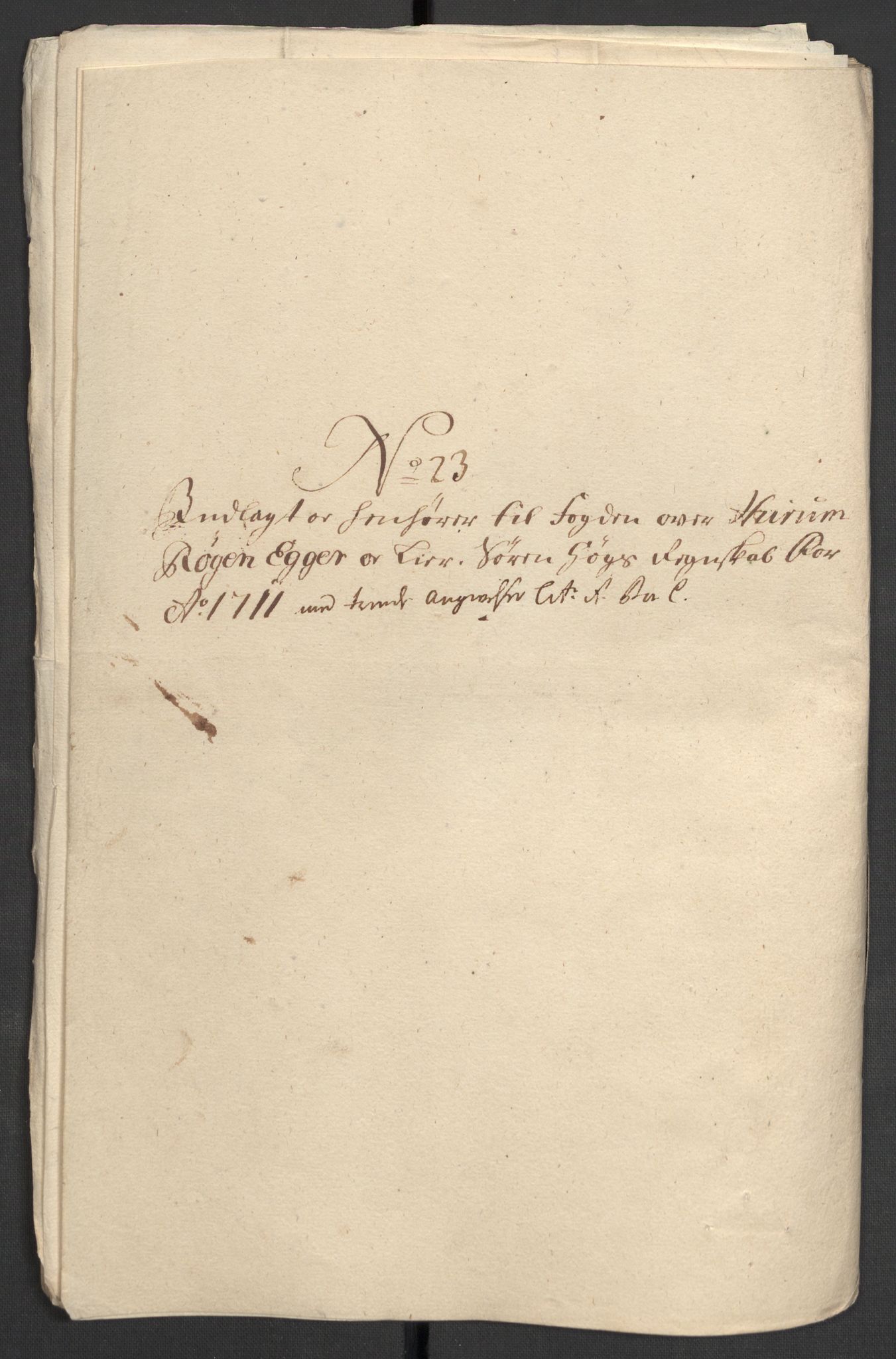 Rentekammeret inntil 1814, Reviderte regnskaper, Fogderegnskap, AV/RA-EA-4092/R31/L1706: Fogderegnskap Hurum, Røyken, Eiker, Lier og Buskerud, 1711, p. 188