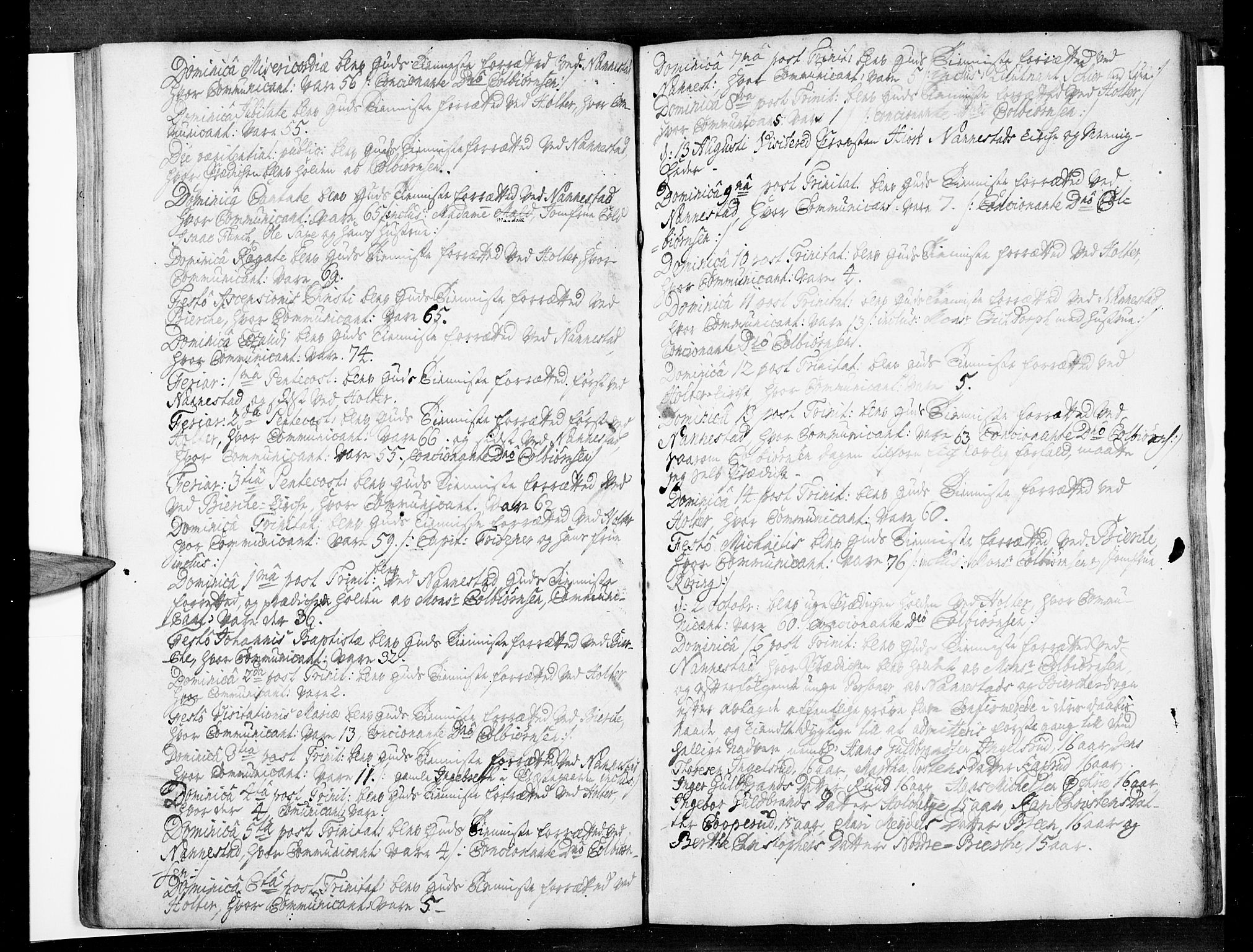 Nannestad prestekontor Kirkebøker, AV/SAO-A-10414a/F/Fa/L0004: Parish register (official) no. I 4, 1716-1753