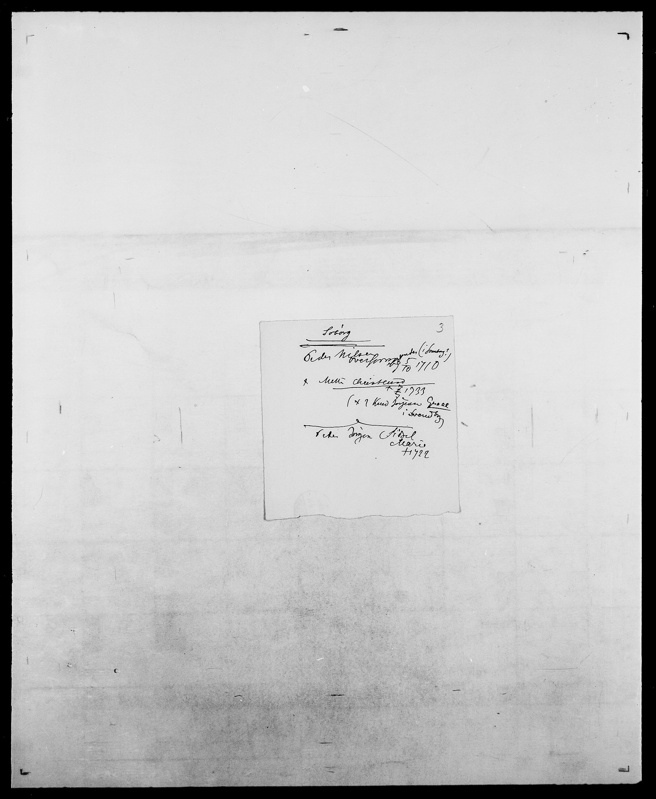 Delgobe, Charles Antoine - samling, AV/SAO-PAO-0038/D/Da/L0038: Svanenskjold - Thornsohn, p. 160