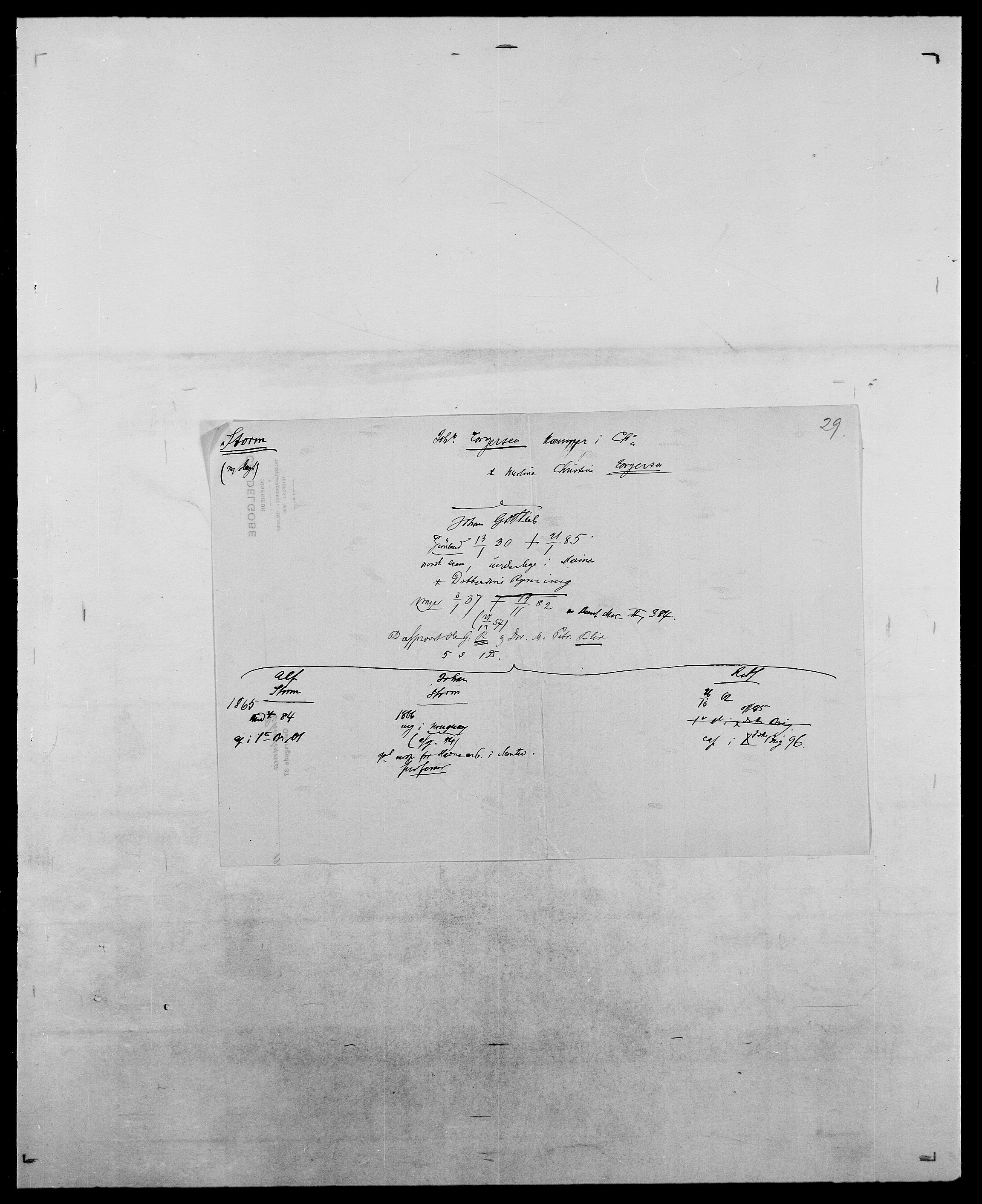 Delgobe, Charles Antoine - samling, SAO/PAO-0038/D/Da/L0037: Steen, Sthen, Stein - Svare, Svanige, Svanne, se også Svanning og Schwane, p. 520