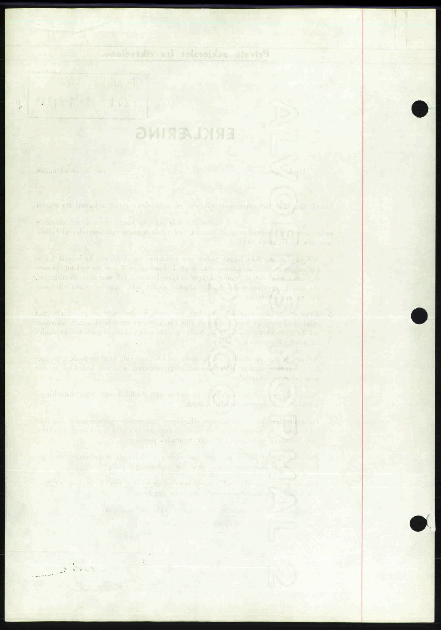 Toten tingrett, SAH/TING-006/H/Hb/Hbc/L0004: Mortgage book no. Hbc-04, 1938-1938, Diary no: : 715/1938