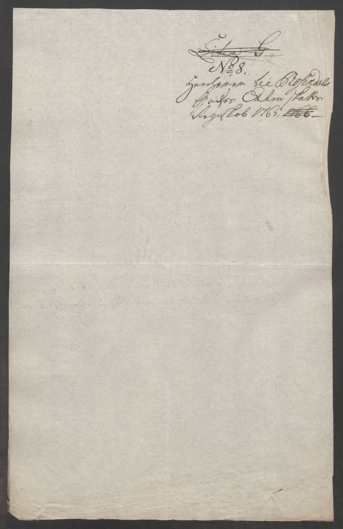 Rentekammeret inntil 1814, Reviderte regnskaper, Fogderegnskap, AV/RA-EA-4092/R49/L3157: Ekstraskatten Rosendal Baroni, 1762-1772, p. 141