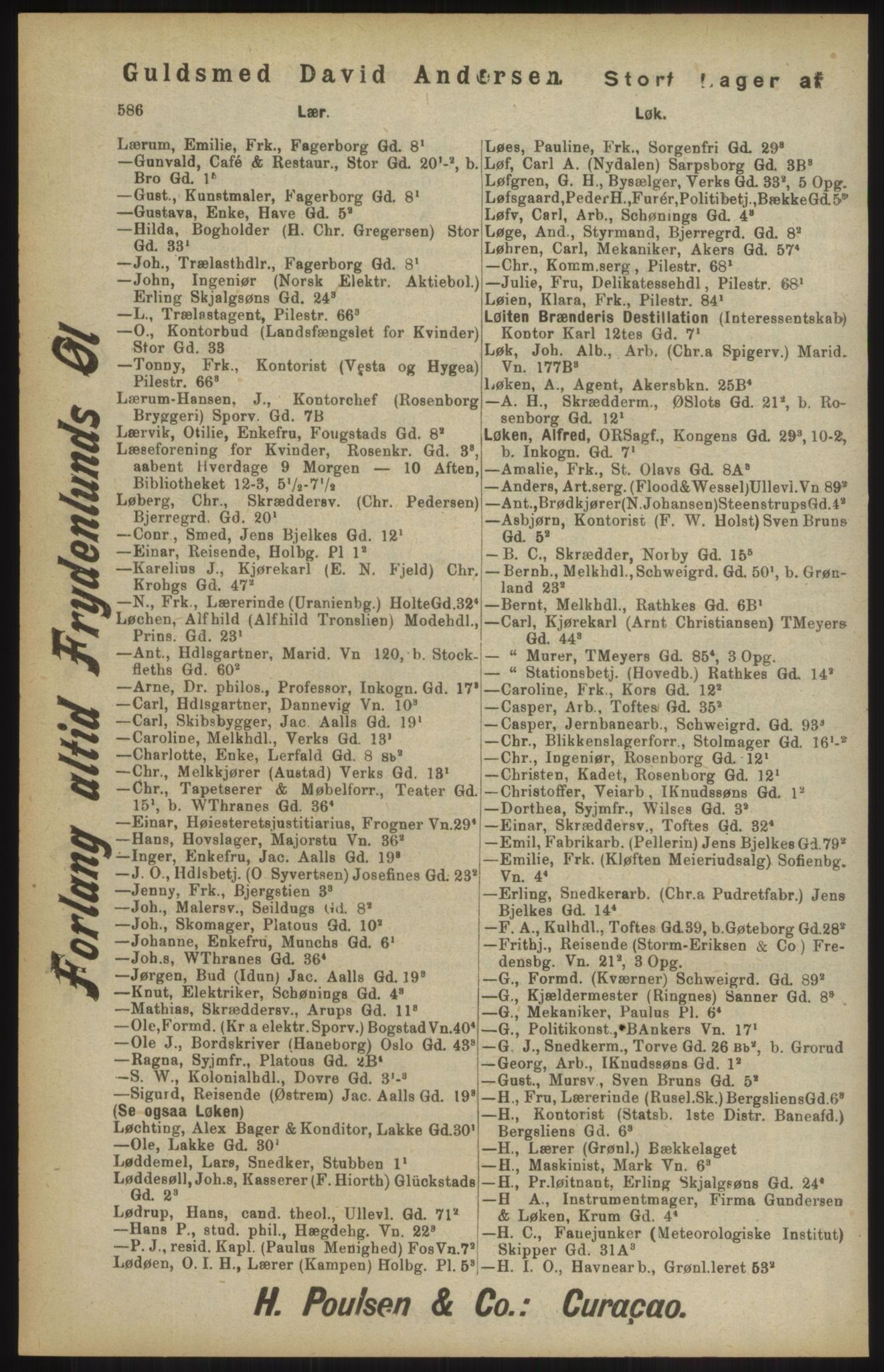 Kristiania/Oslo adressebok, PUBL/-, 1904, p. 590