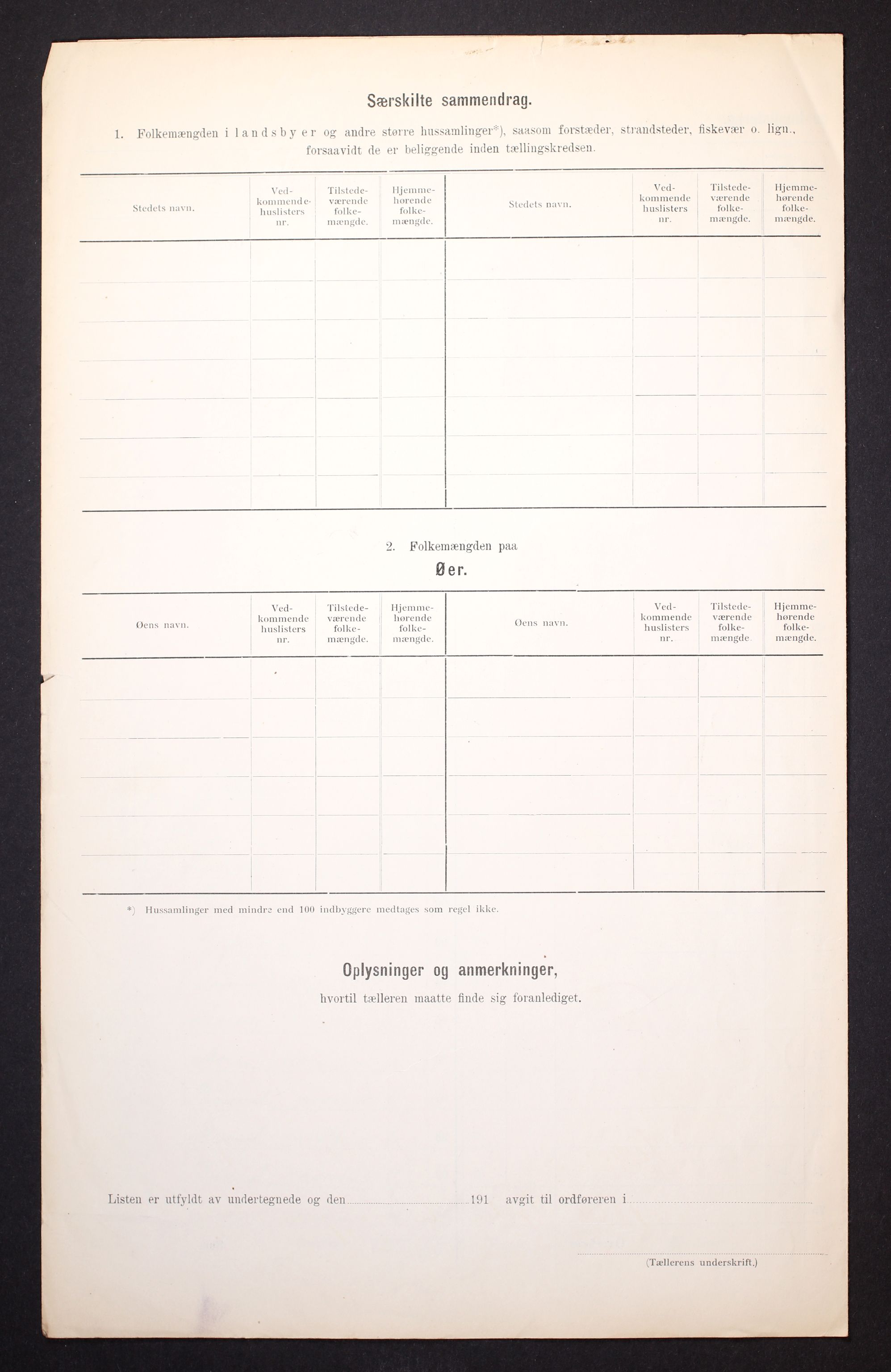 RA, 1910 census for Sollia, 1910, p. 9