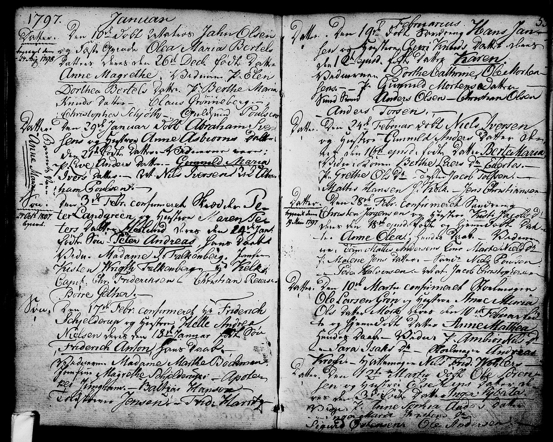 Larvik kirkebøker, AV/SAKO-A-352/G/Ga/L0001: Parish register (copy) no. I 1, 1785-1807, p. 53