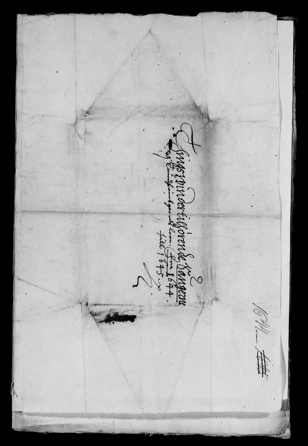 Rentekammeret inntil 1814, Reviderte regnskaper, Lensregnskaper, AV/RA-EA-5023/R/Rb/Rbw/L0081: Trondheim len, 1643-1645