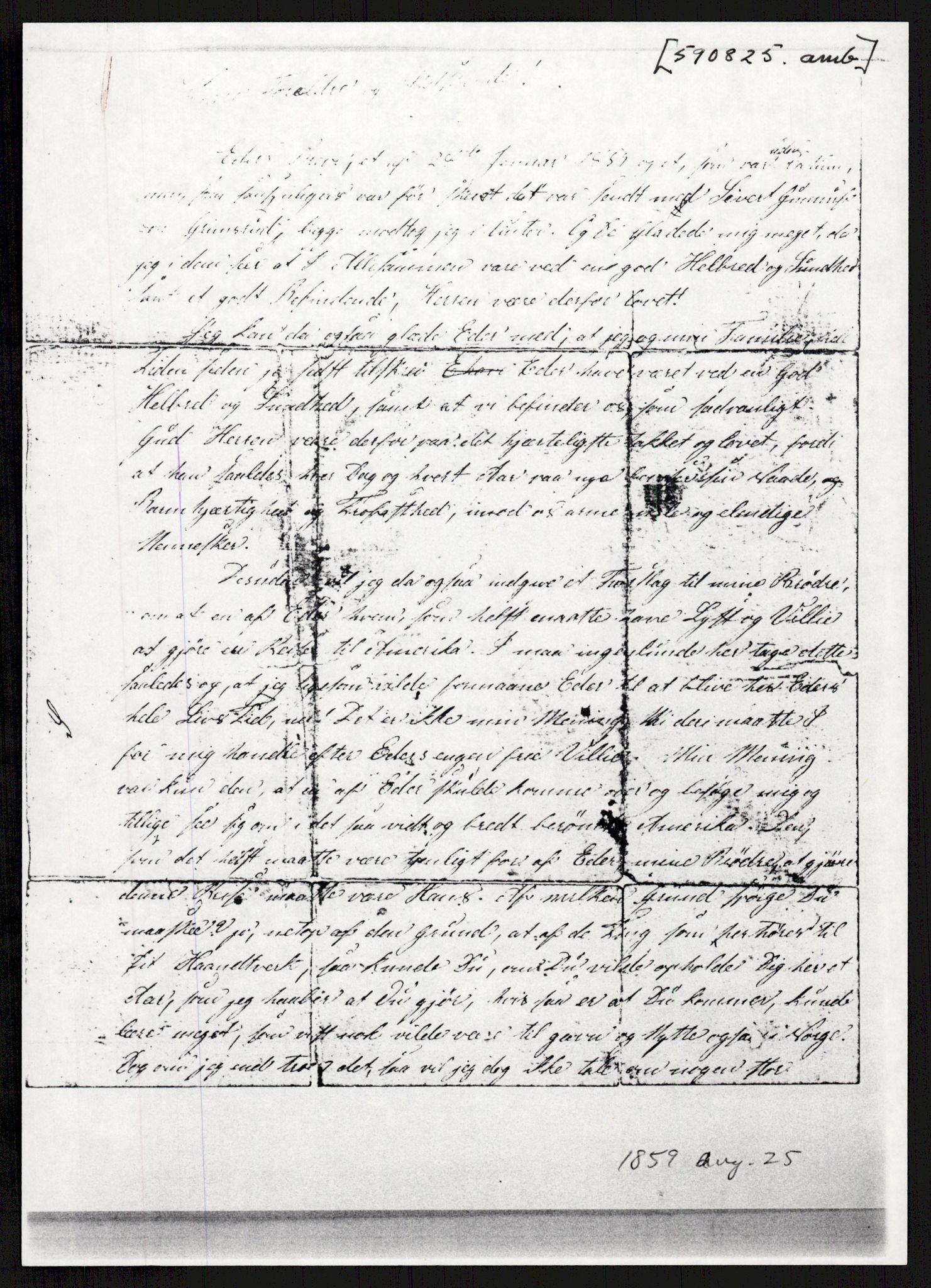 Samlinger til kildeutgivelse, Amerikabrevene, AV/RA-EA-4057/F/L0024: Innlån fra Telemark: Gunleiksrud - Willard, 1838-1914, p. 34