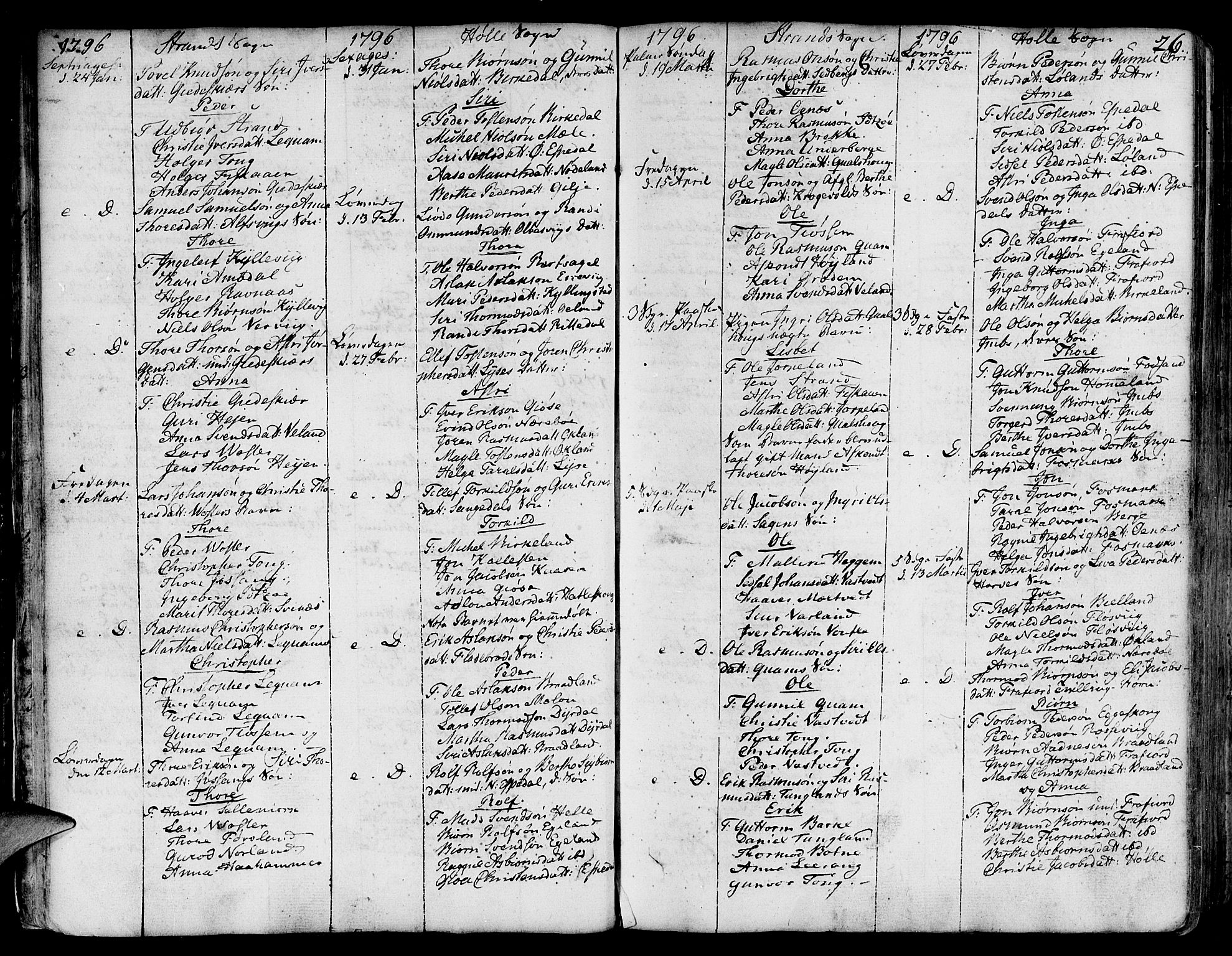 Strand sokneprestkontor, AV/SAST-A-101828/H/Ha/Haa/L0003: Parish register (official) no. A 3, 1769-1816, p. 26