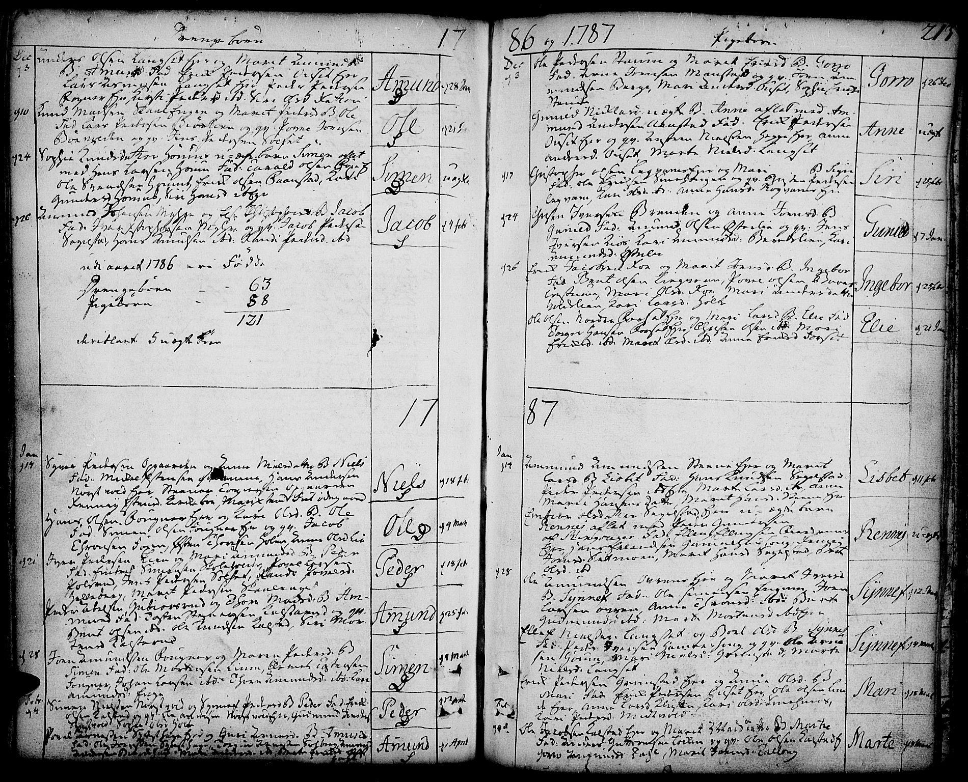 Gausdal prestekontor, SAH/PREST-090/H/Ha/Haa/L0003: Parish register (official) no. 3, 1758-1809, p. 213