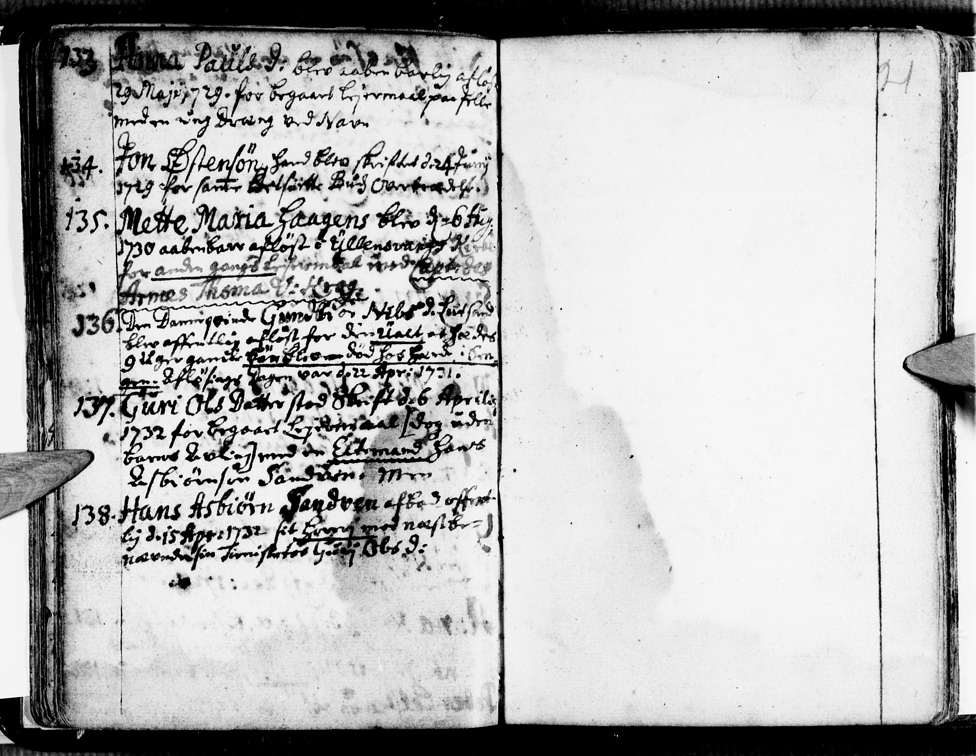 Ullensvang sokneprestembete, SAB/A-78701/H/Haa: Parish register (official) no. A 2, 1669-1732, p. 21