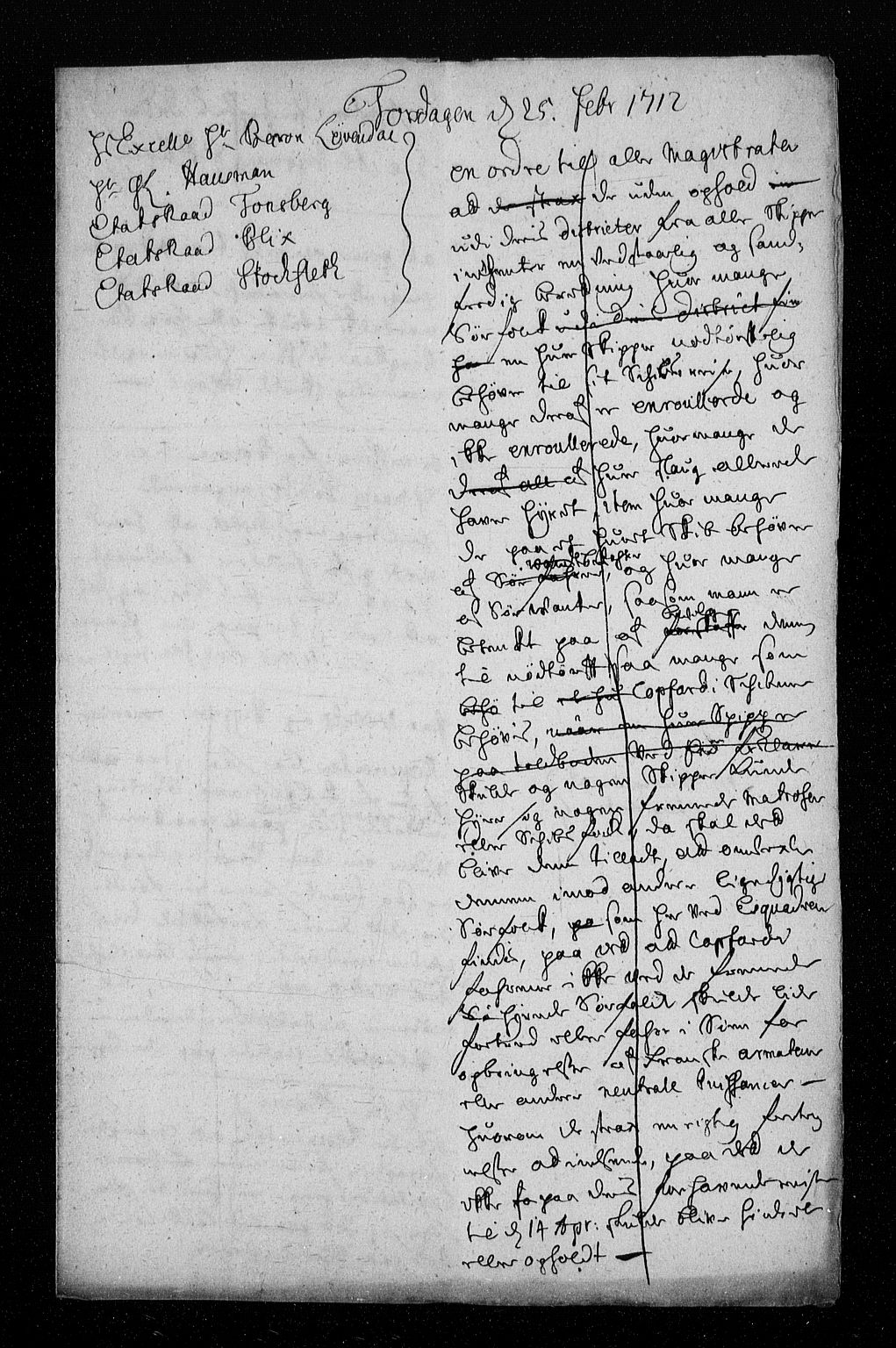 Stattholderembetet 1572-1771, AV/RA-EA-2870/Aa/L0004: Konsept til voteringsprotokoll, 1712, p. 54