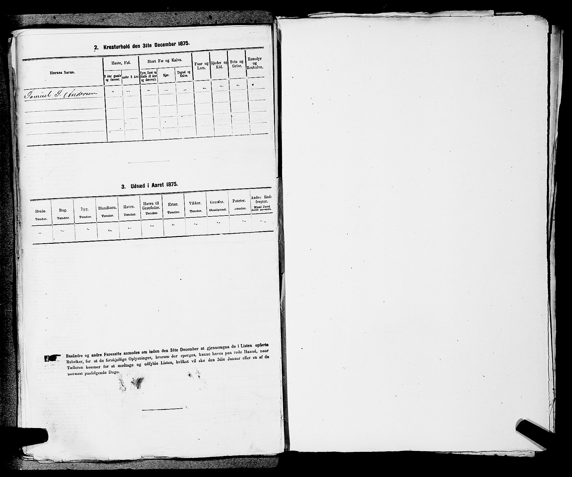 SAKO, 1875 census for 0816P Sannidal, 1875, p. 2259