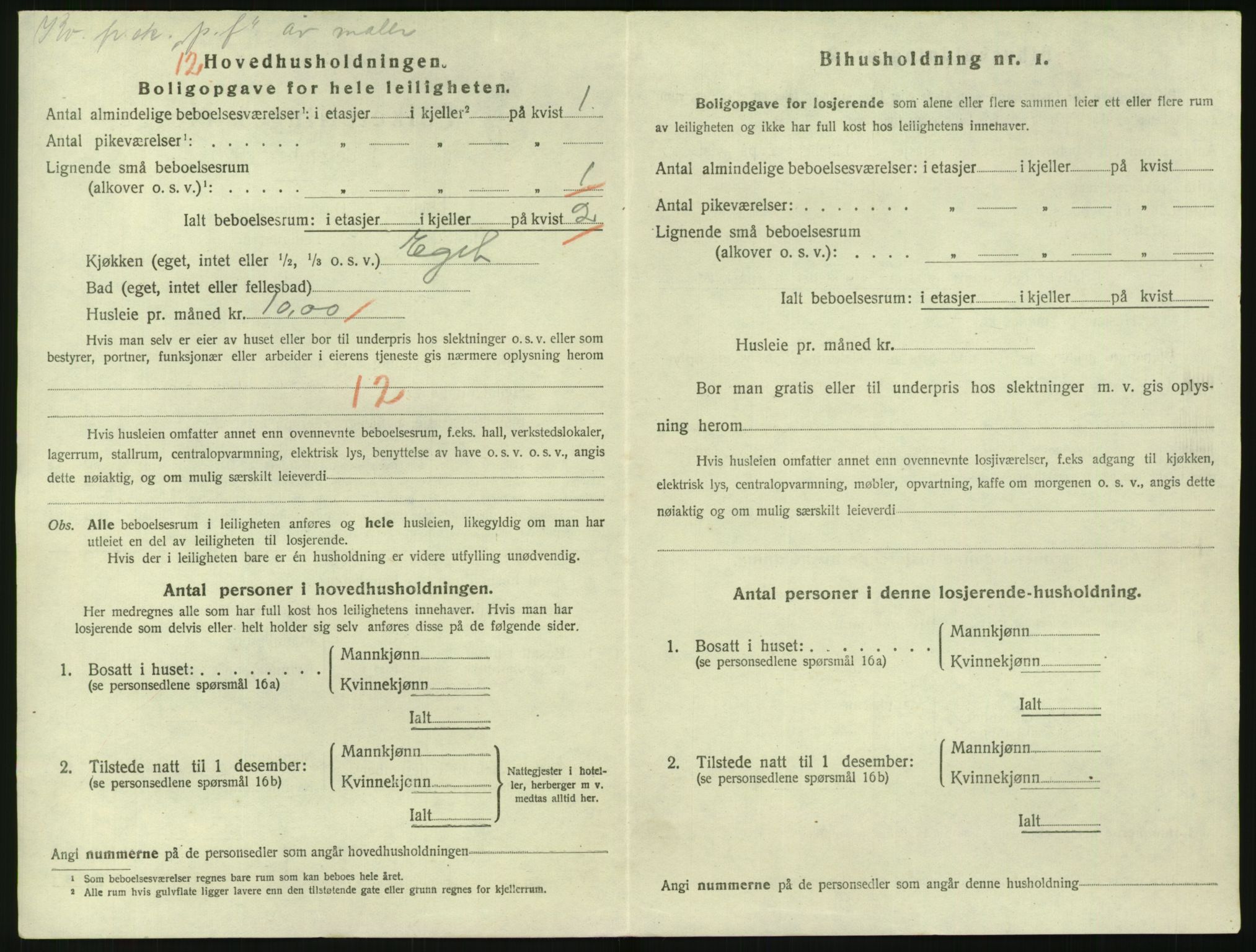 SAK, 1920 census for Risør, 1920, p. 3036