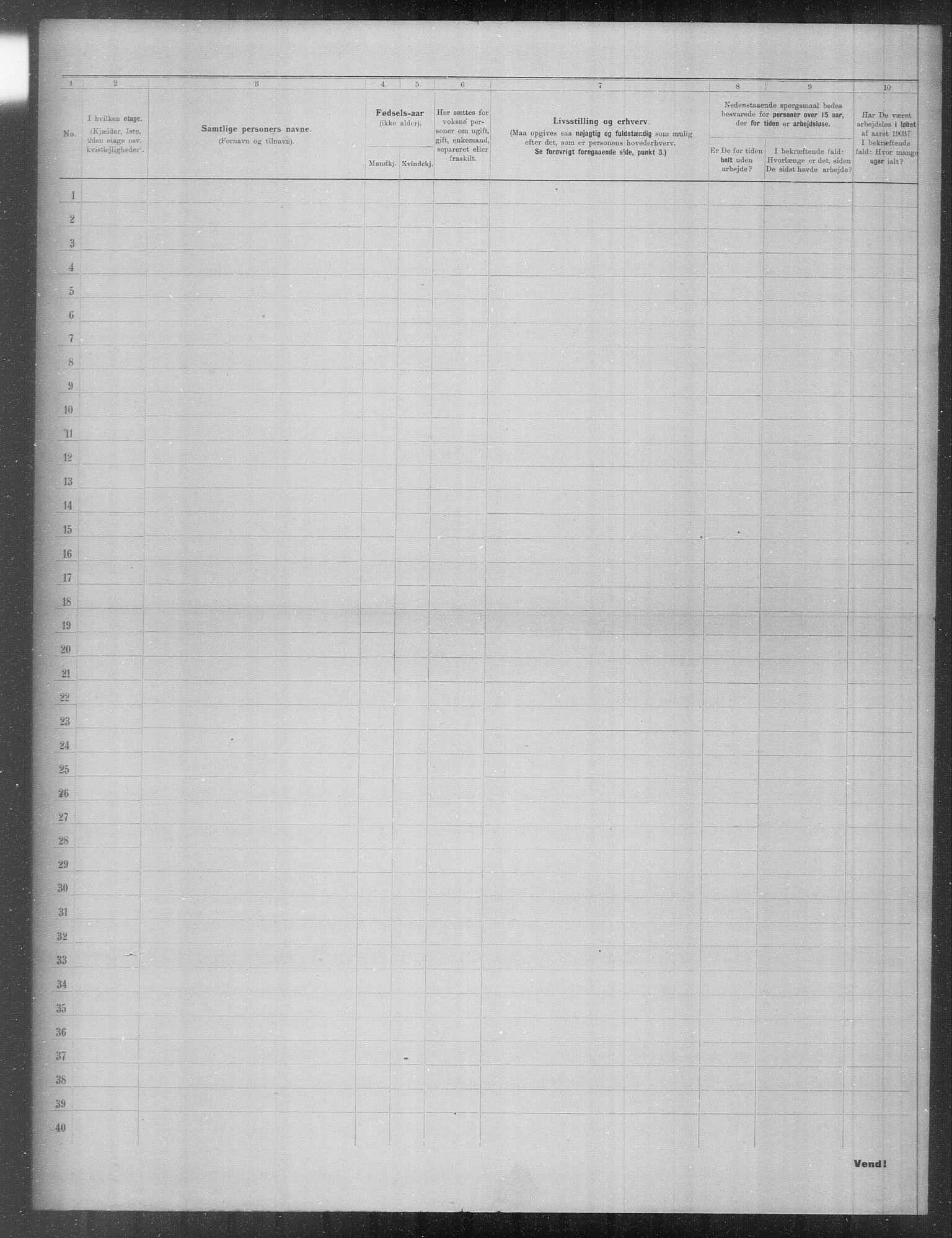 OBA, Municipal Census 1903 for Kristiania, 1903, p. 20105