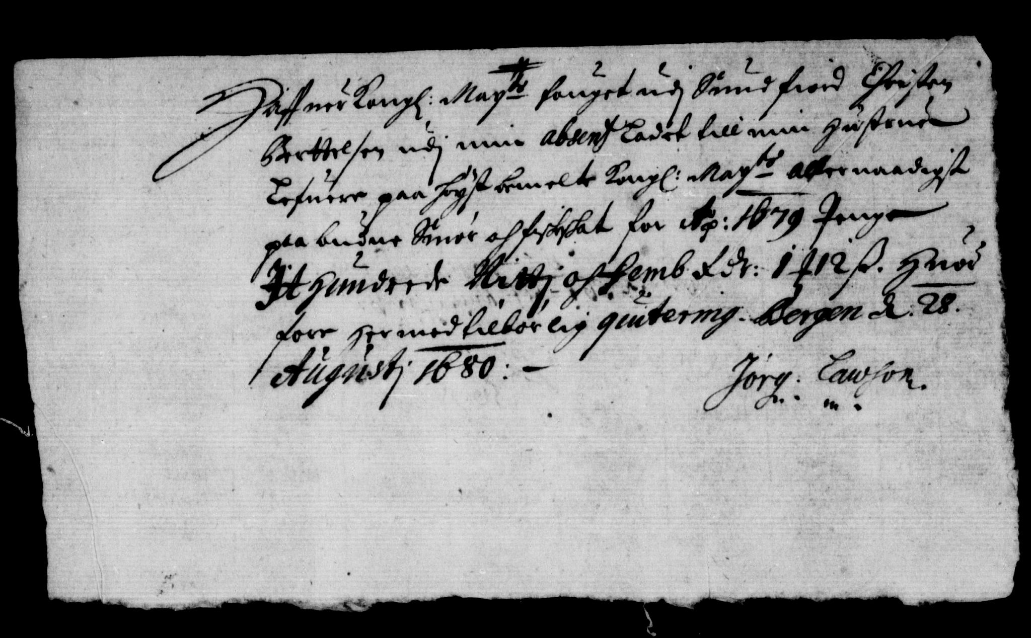 Rentekammeret inntil 1814, Reviderte regnskaper, Stiftamtstueregnskaper, Bergen stiftamt, AV/RA-EA-6043/R/Rc/L0043: Bergen stiftamt, 1675-1676