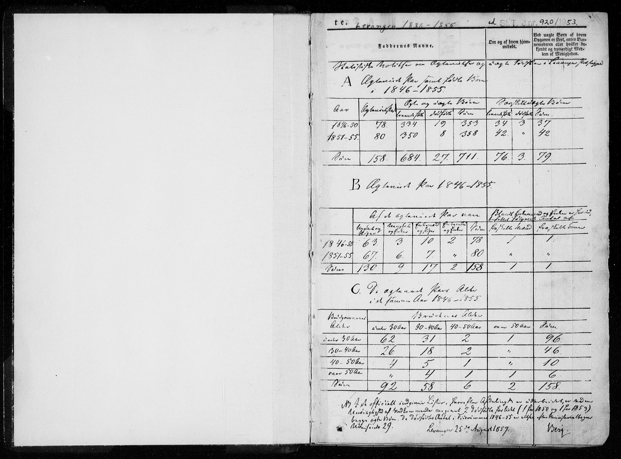 Ministerialprotokoller, klokkerbøker og fødselsregistre - Nord-Trøndelag, SAT/A-1458/720/L0183: Parish register (official) no. 720A01, 1836-1855