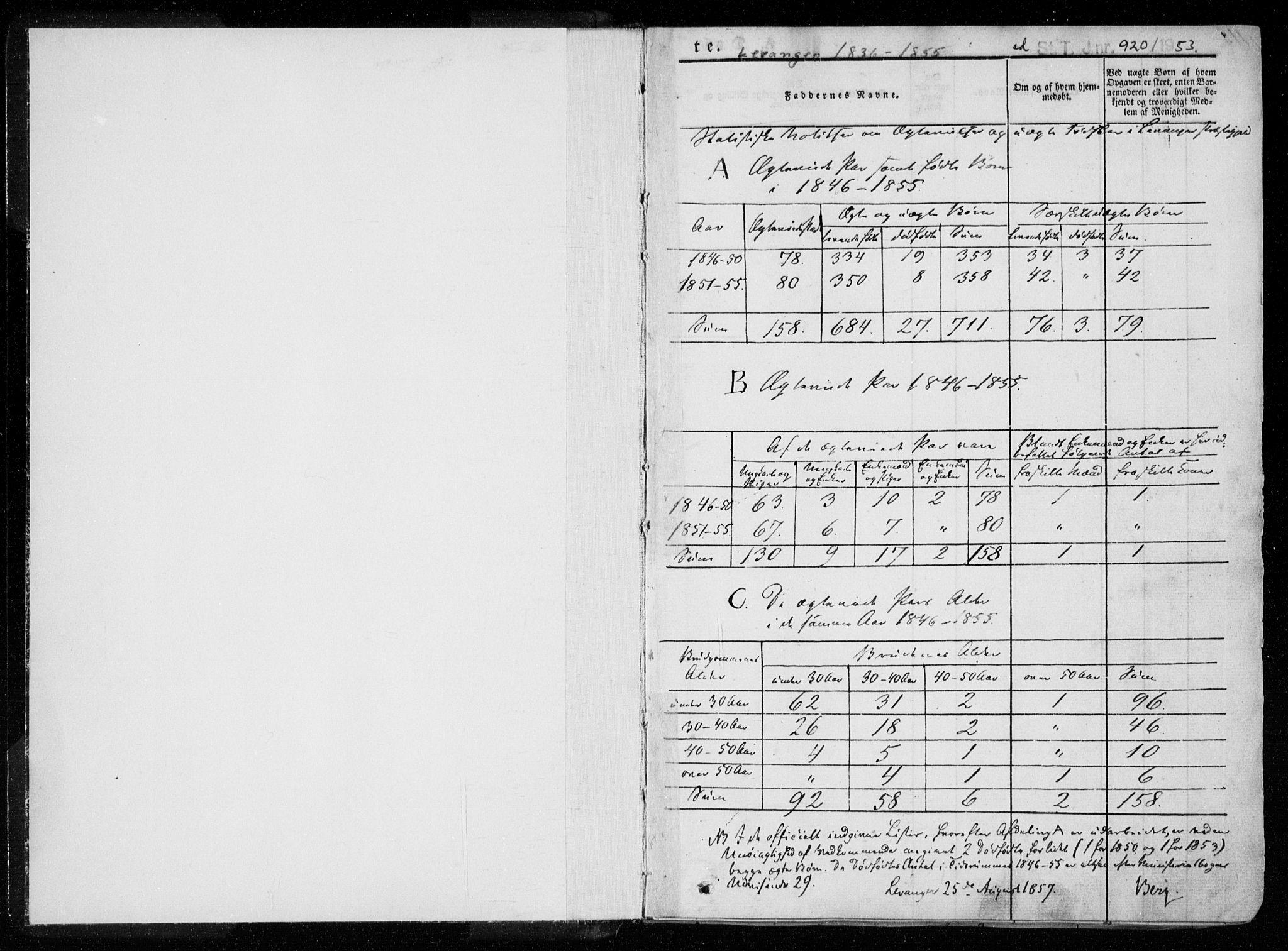 Ministerialprotokoller, klokkerbøker og fødselsregistre - Nord-Trøndelag, AV/SAT-A-1458/720/L0183: Parish register (official) no. 720A01, 1836-1855