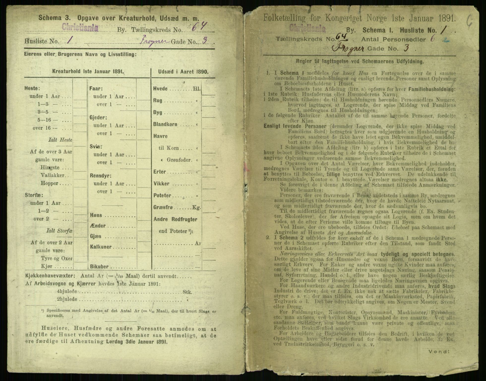 RA, 1891 census for 0301 Kristiania, 1891, p. 34288