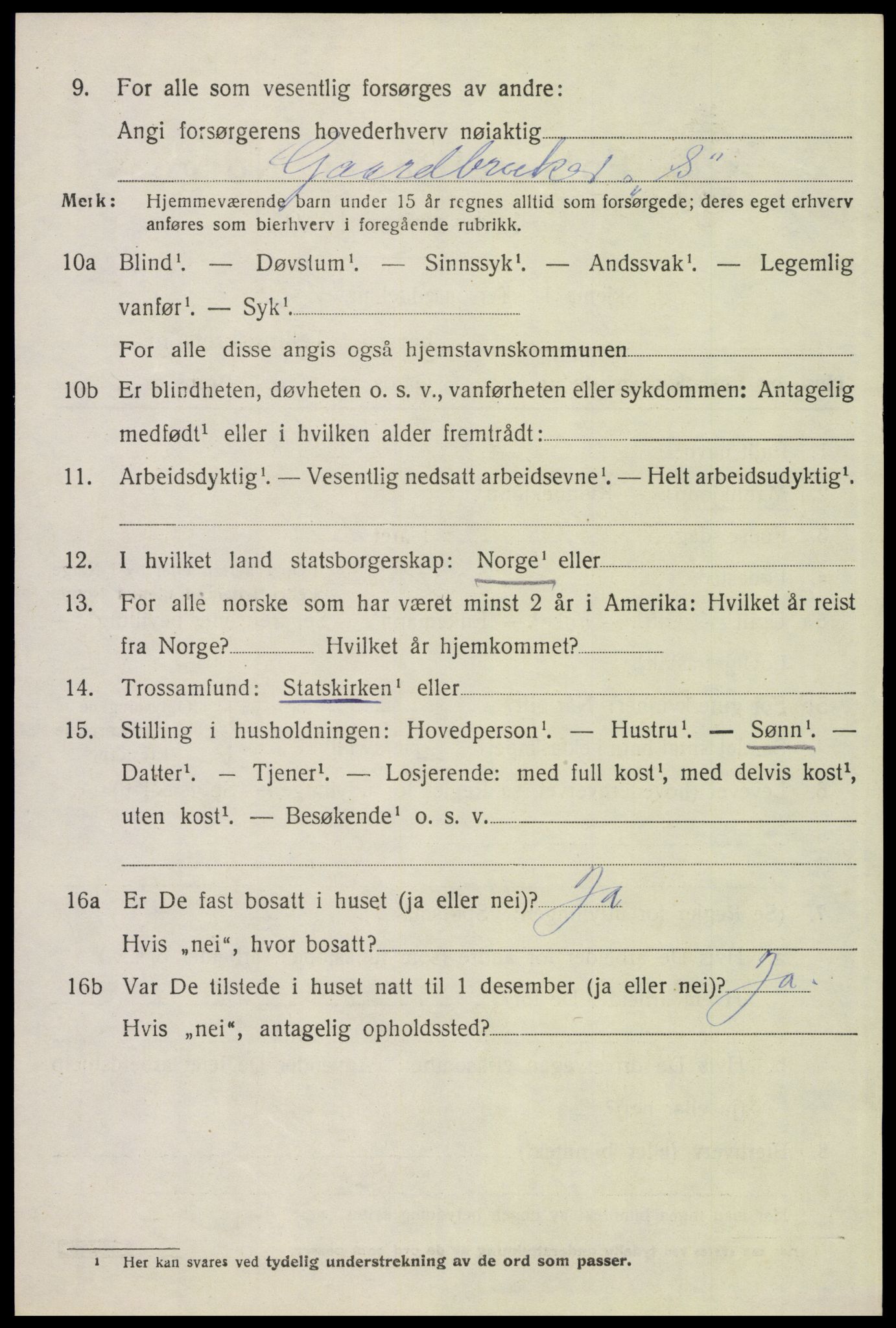 SAH, 1920 census for Eidskog, 1920, p. 11944