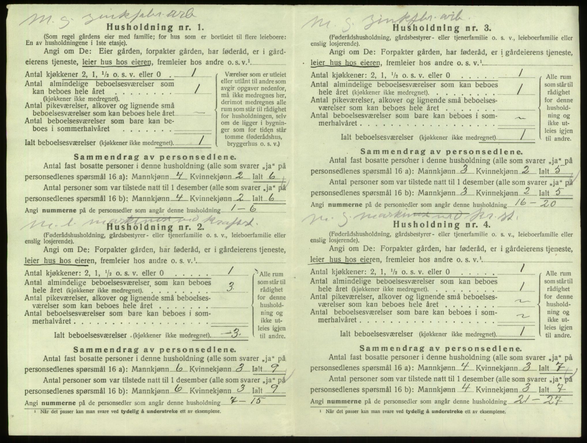 SAO, 1920 census for Skjeberg, 1920, p. 2004