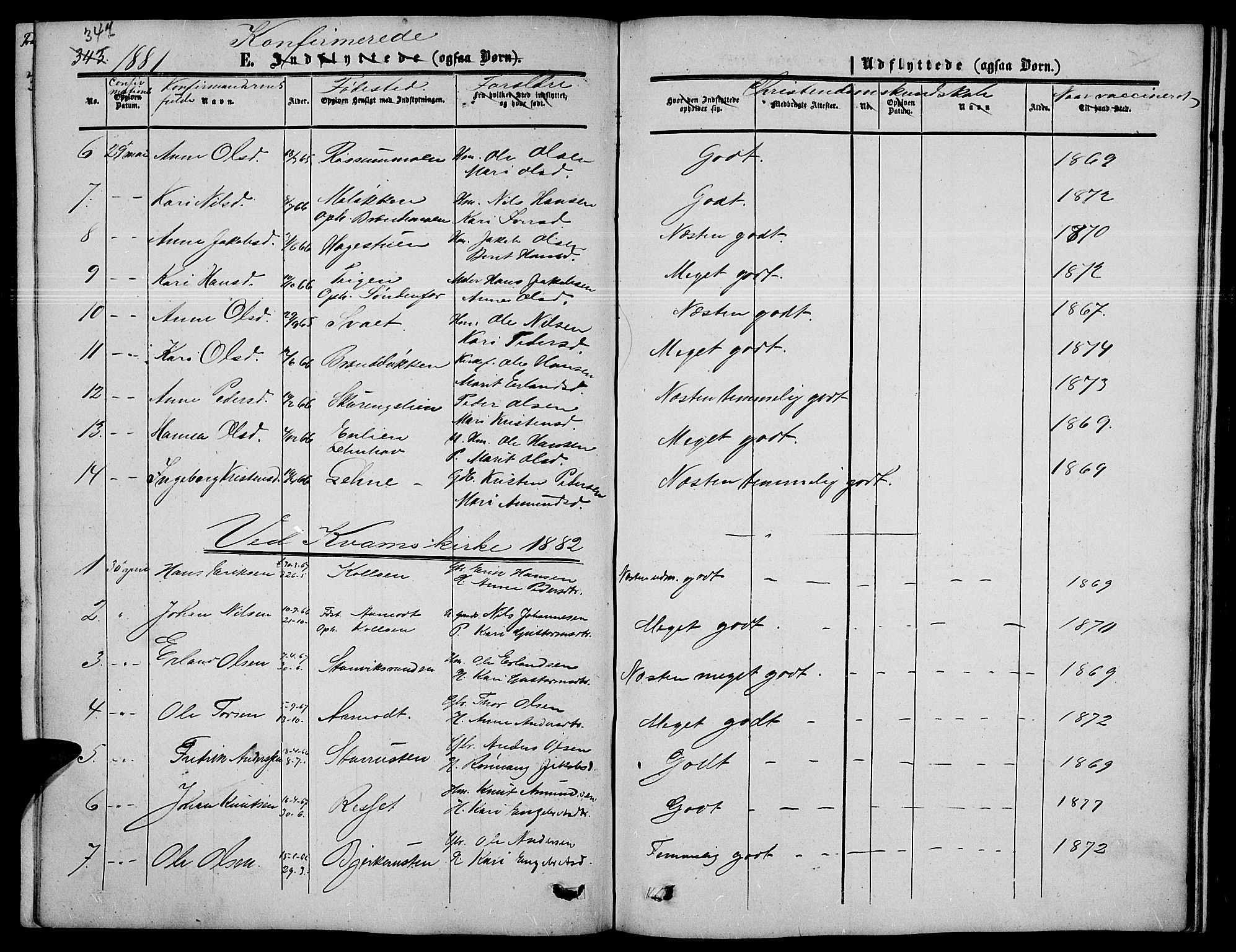 Nord-Fron prestekontor, SAH/PREST-080/H/Ha/Hab/L0003: Parish register (copy) no. 3, 1851-1886, p. 347