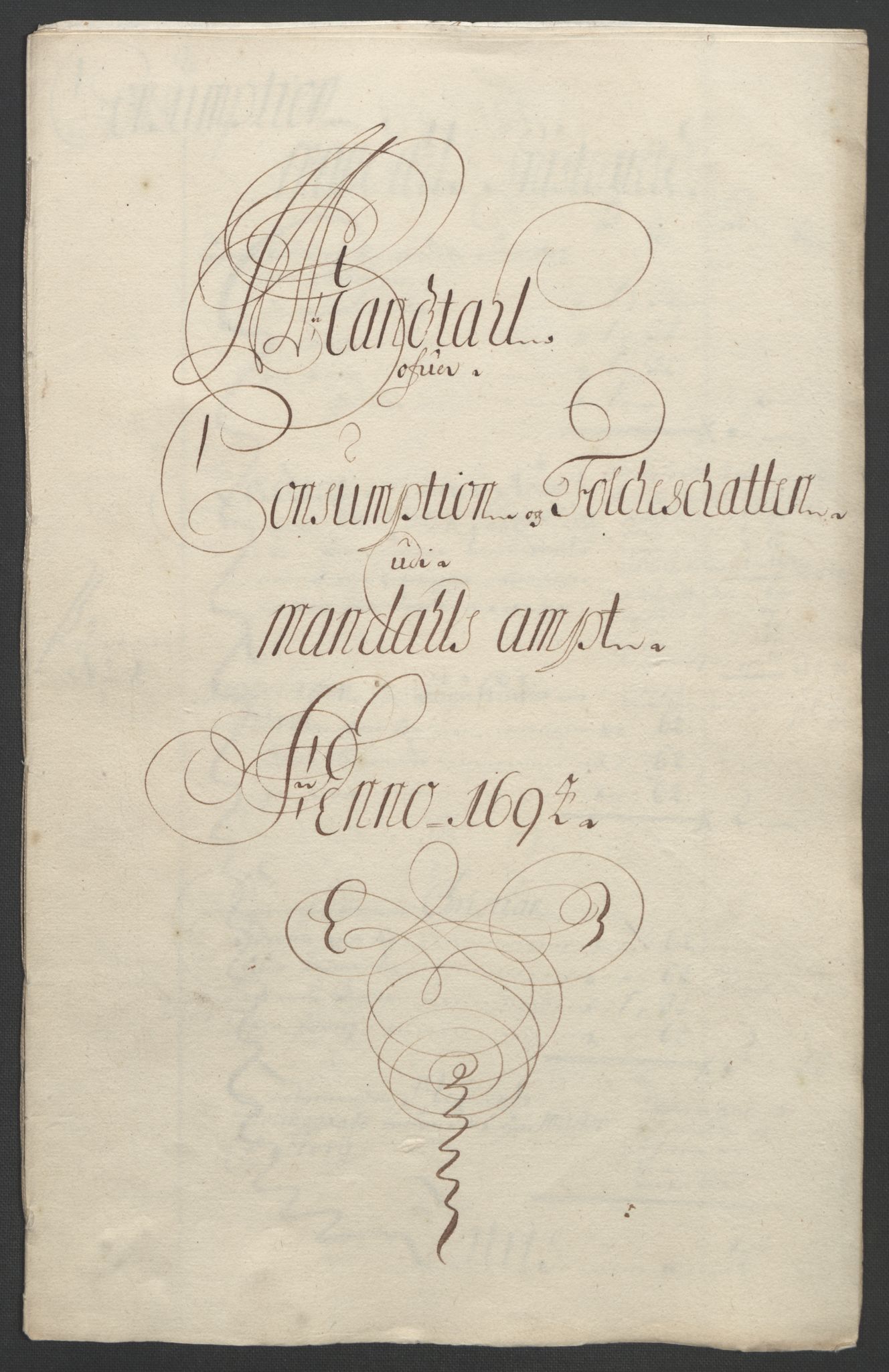 Rentekammeret inntil 1814, Reviderte regnskaper, Fogderegnskap, RA/EA-4092/R43/L2545: Fogderegnskap Lista og Mandal, 1694-1695, p. 101