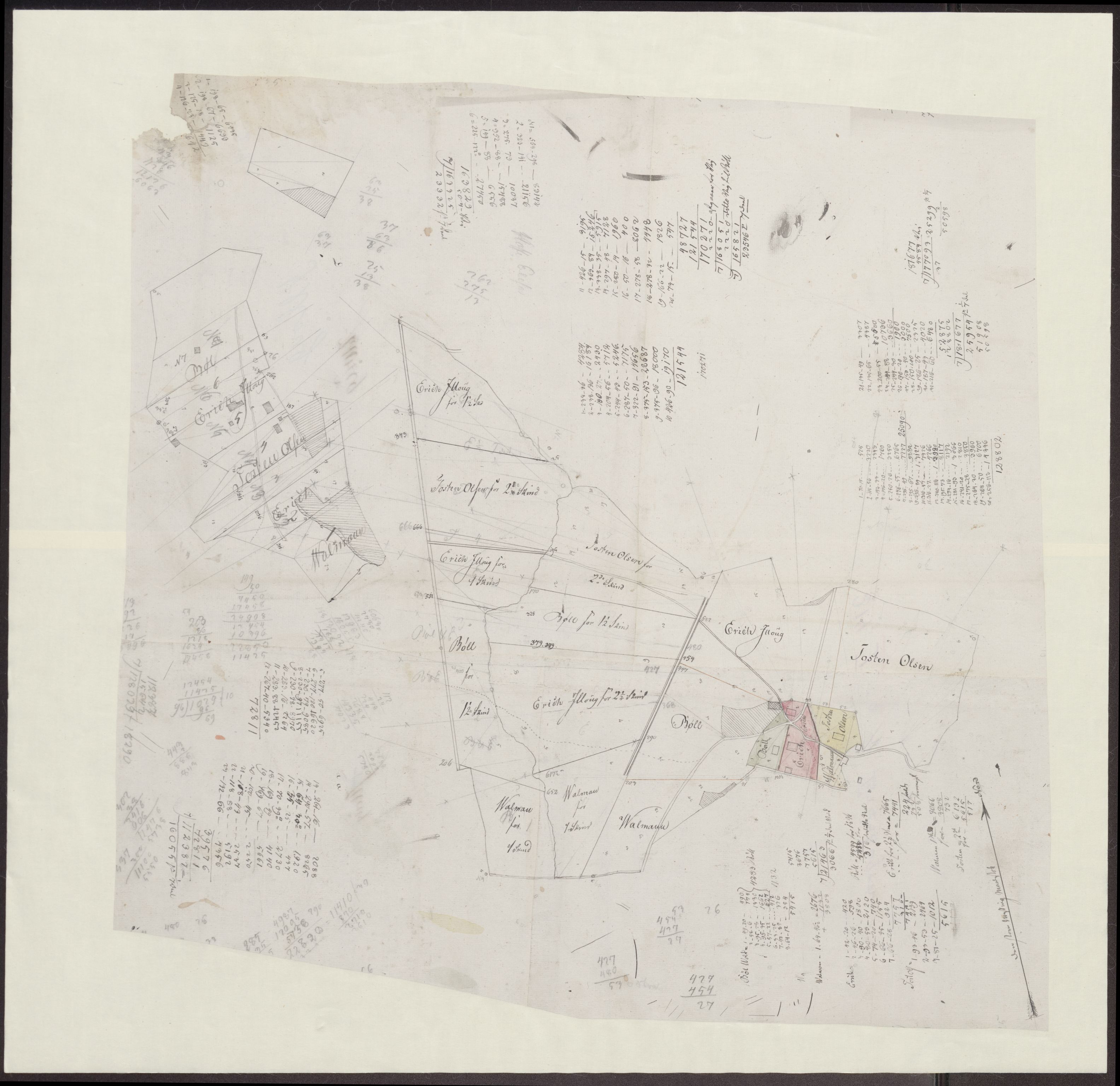 Kartsamlingen - Statsarkivet i Hamar, AV/SAH-KART-001/F/Fa/L0001: Kart, 1629-1992, p. 235