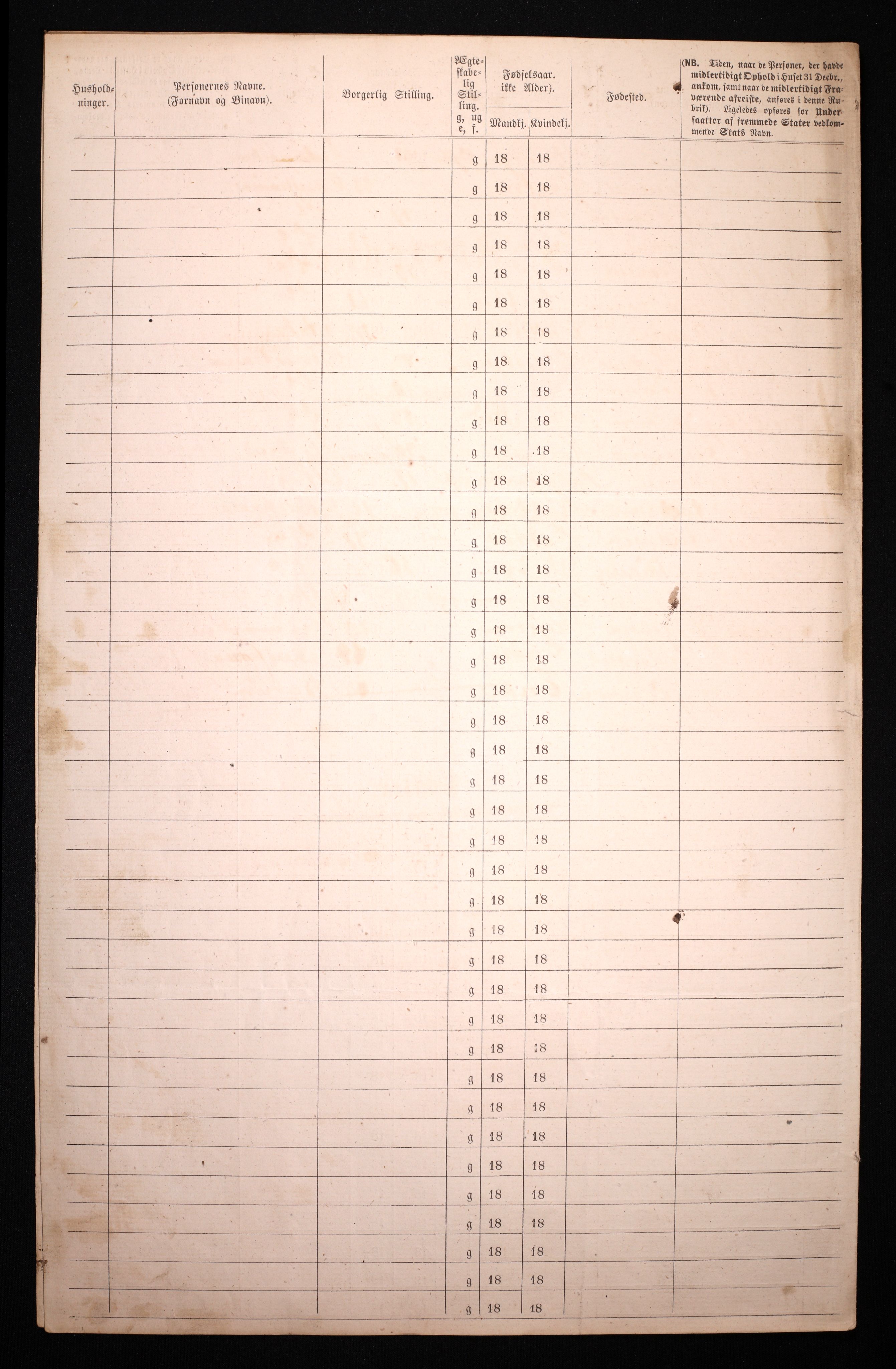 RA, 1870 census for 0301 Kristiania, 1870, p. 3627