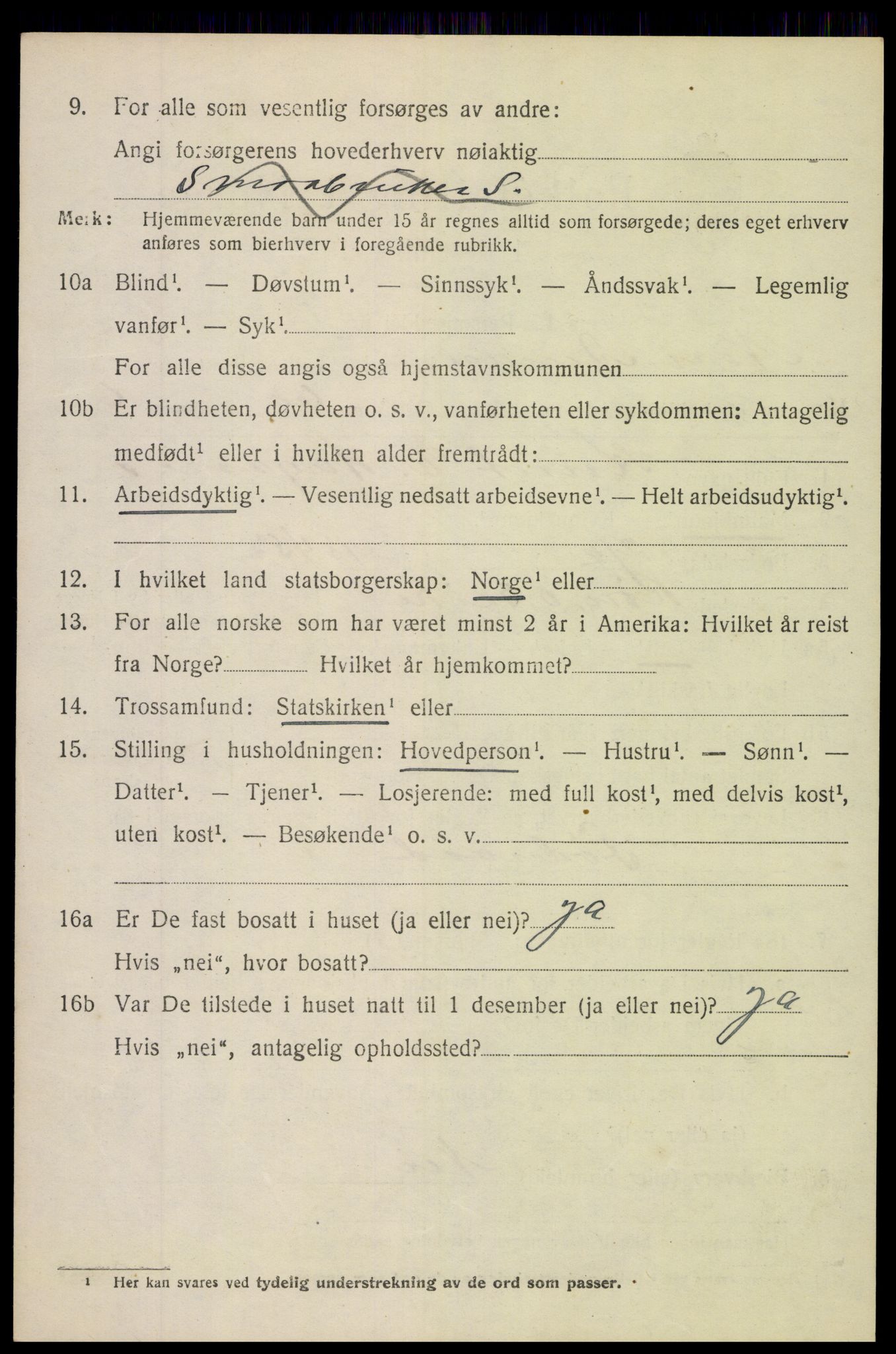 SAH, 1920 census for Nord-Aurdal, 1920, p. 6765